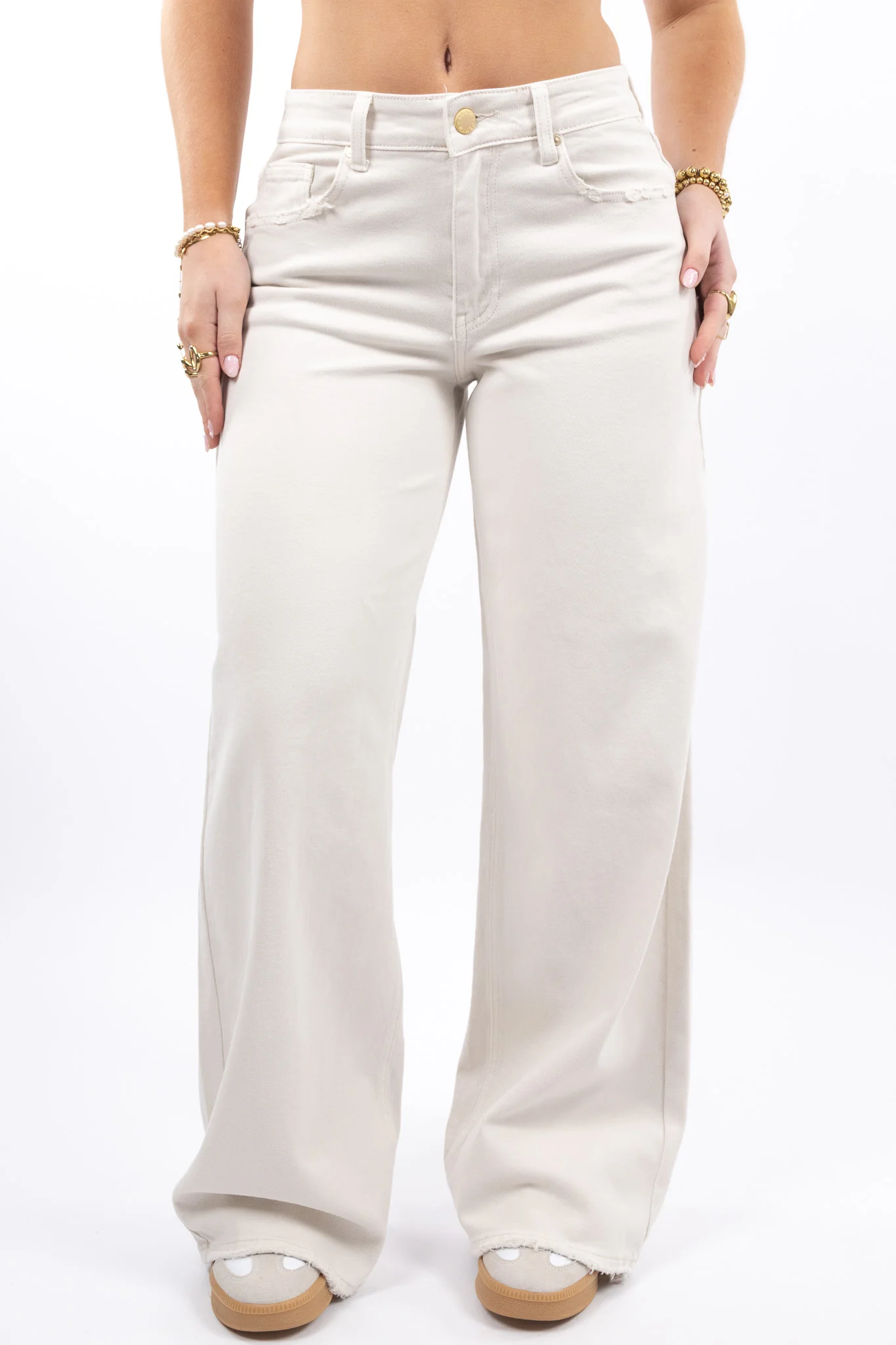 Baggy Fit Wide Leg Jeans - Image 14