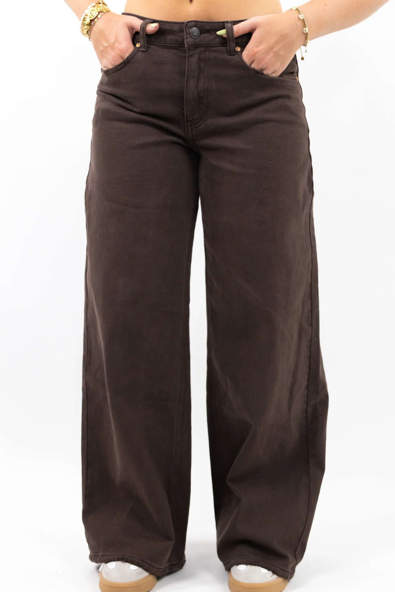 Baggy Fit Wide Leg Jeans - Image 39
