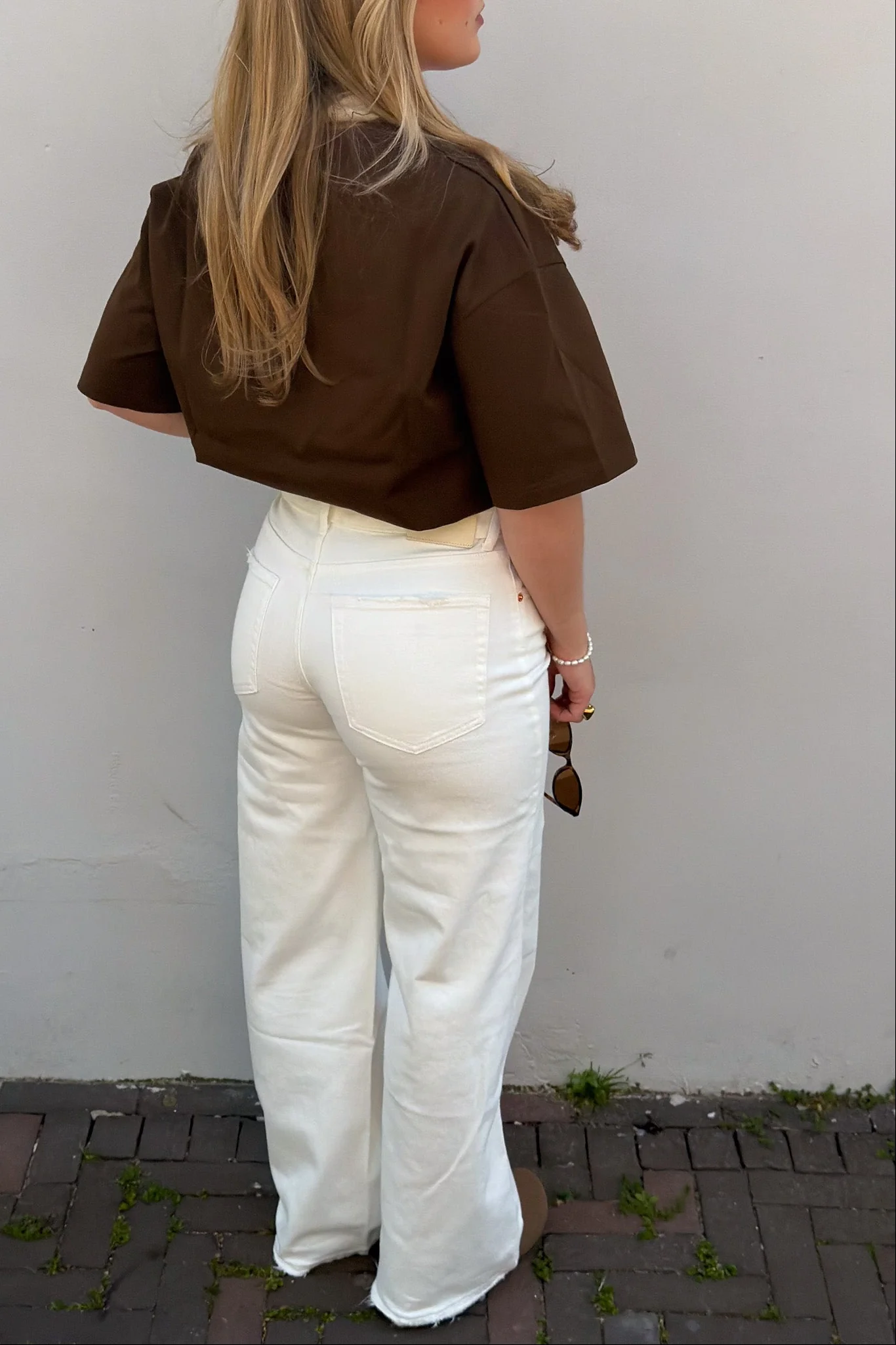 Basic Fold Over Jeans - Image 3