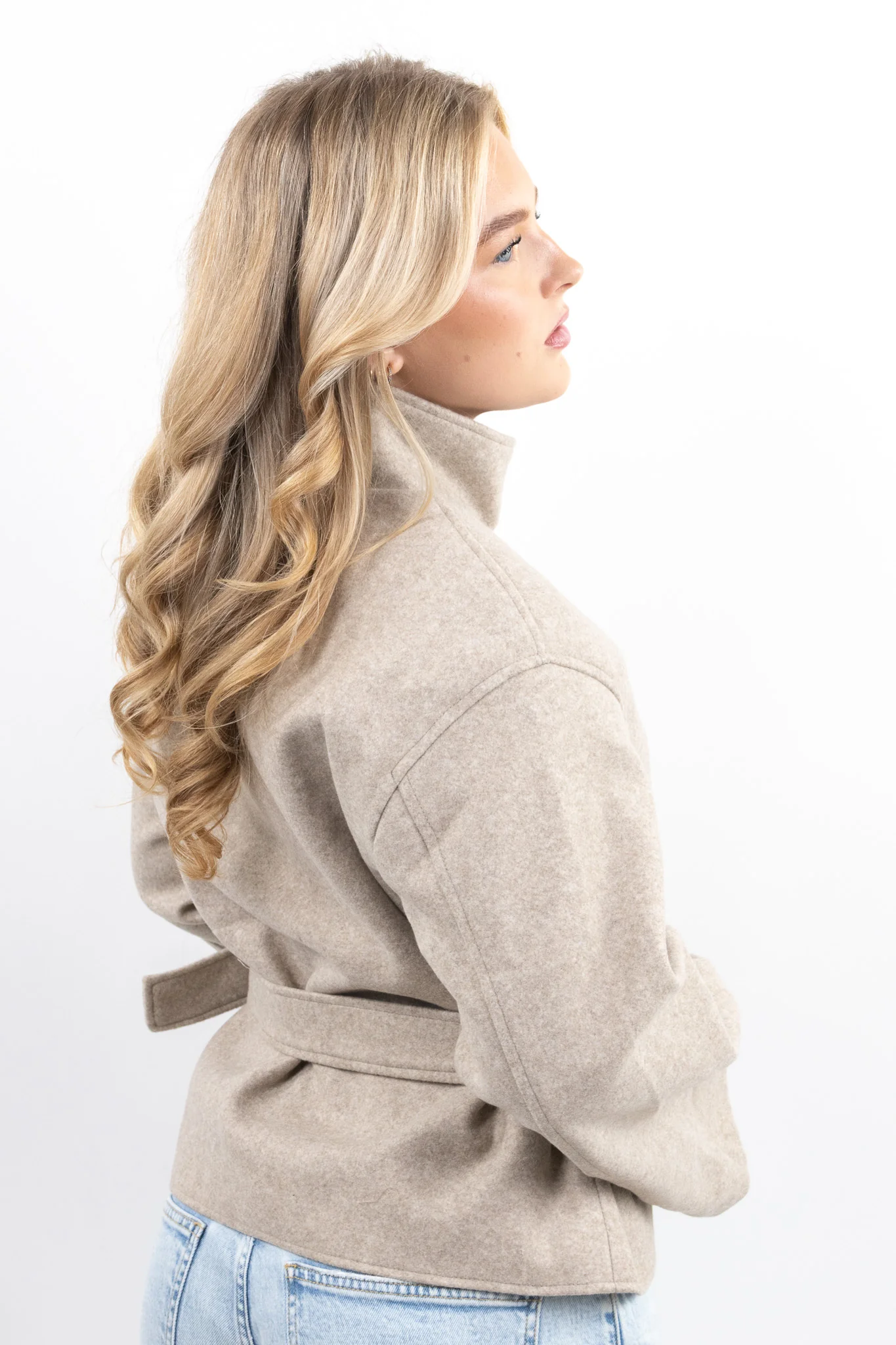 Belted Wool Jacket - Image 7