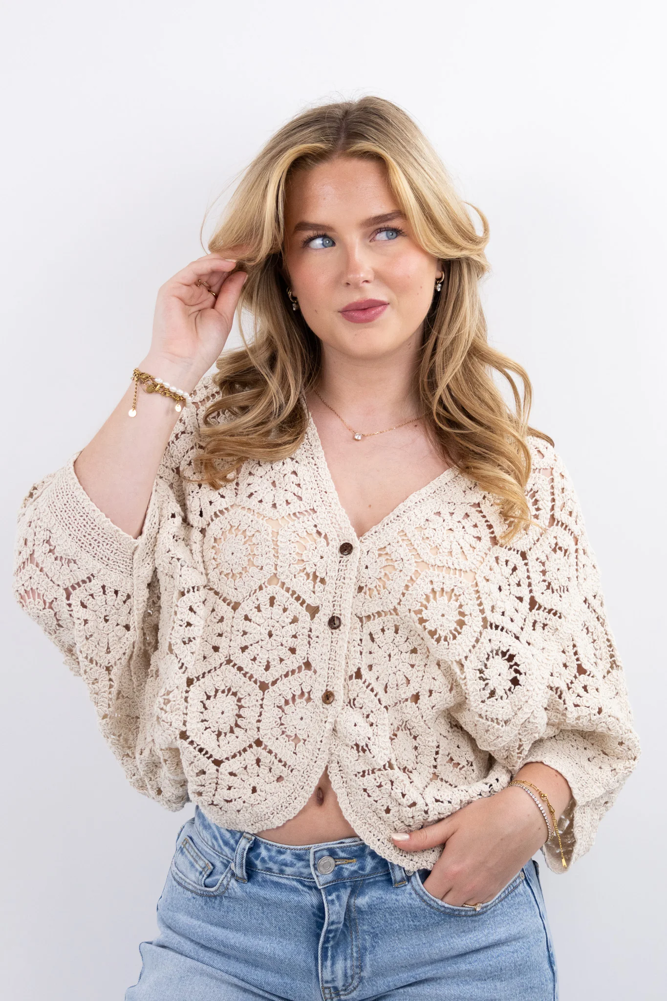 Boho crochet top