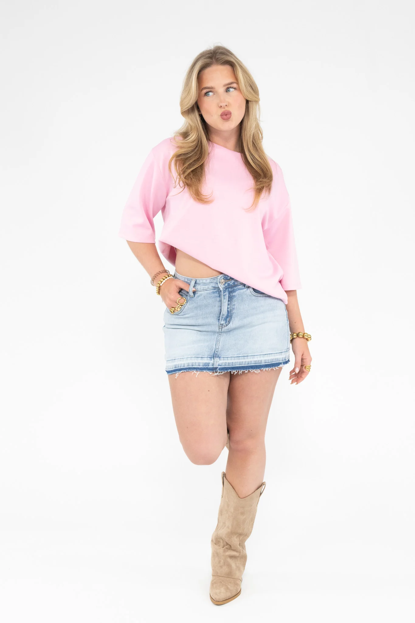Boxy Basic Tee - Image 29