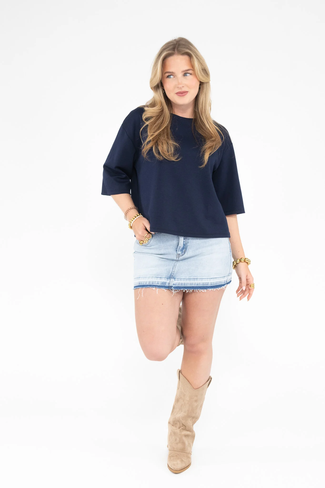 Boxy Basic Tee - Image 38