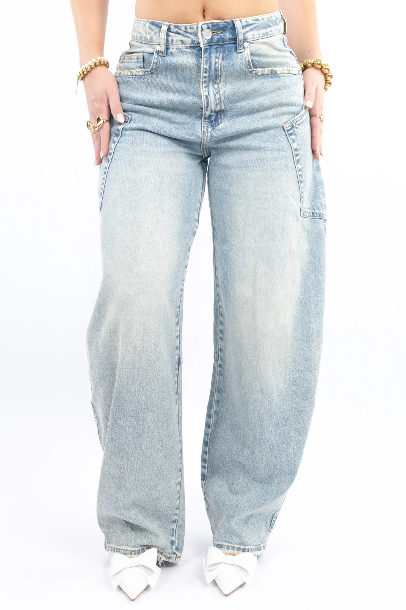Brooklyn Cargo Balloon Jeans - Image 17