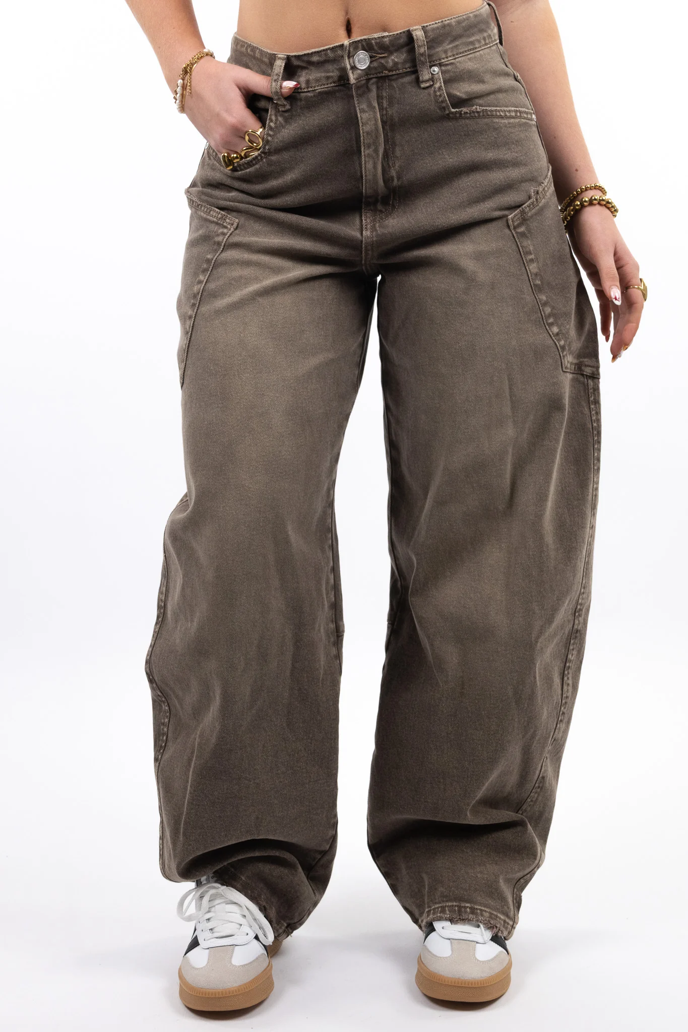 Brooklyn Cargo Balloon Jeans - Image 23