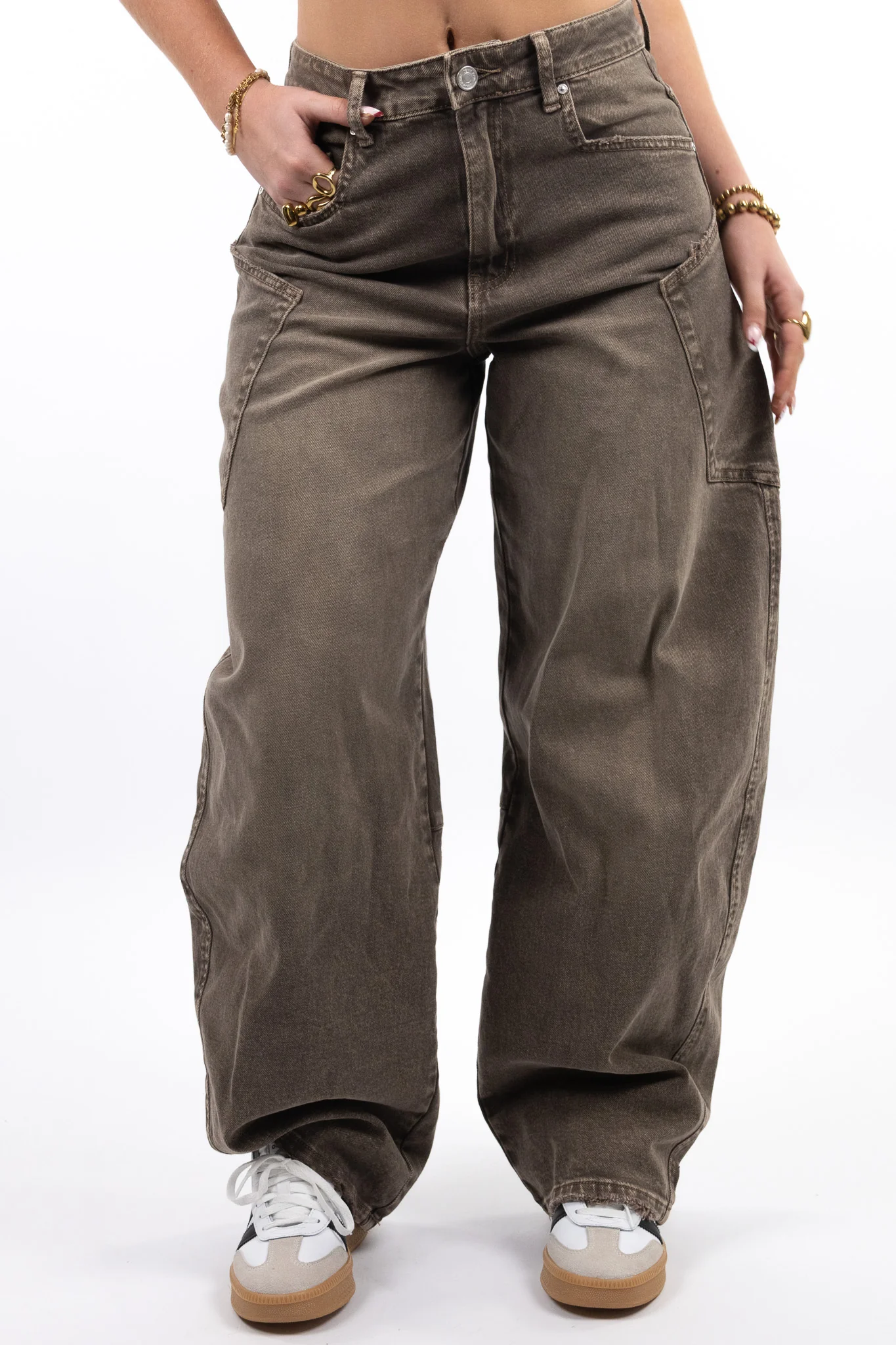 Brooklyn Cargo Balloon Jeans - Image 27