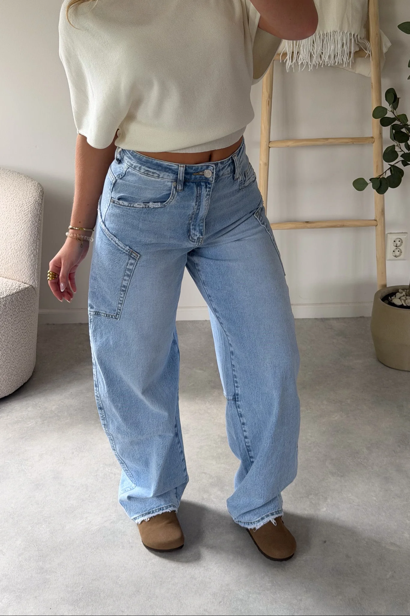 Brooklyn Cargo Balloon Jeans - Image 6