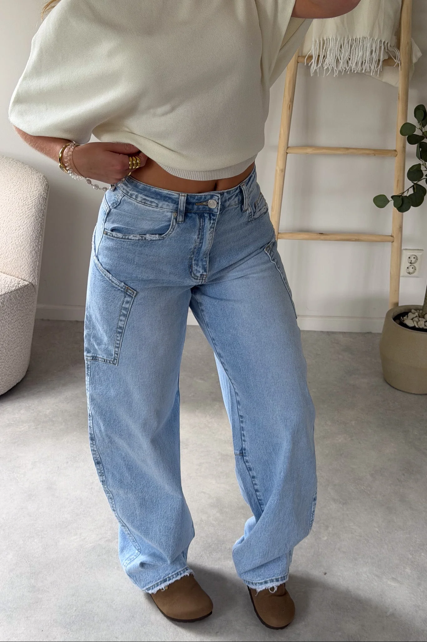 Brooklyn Cargo Balloon Jeans - Image 8