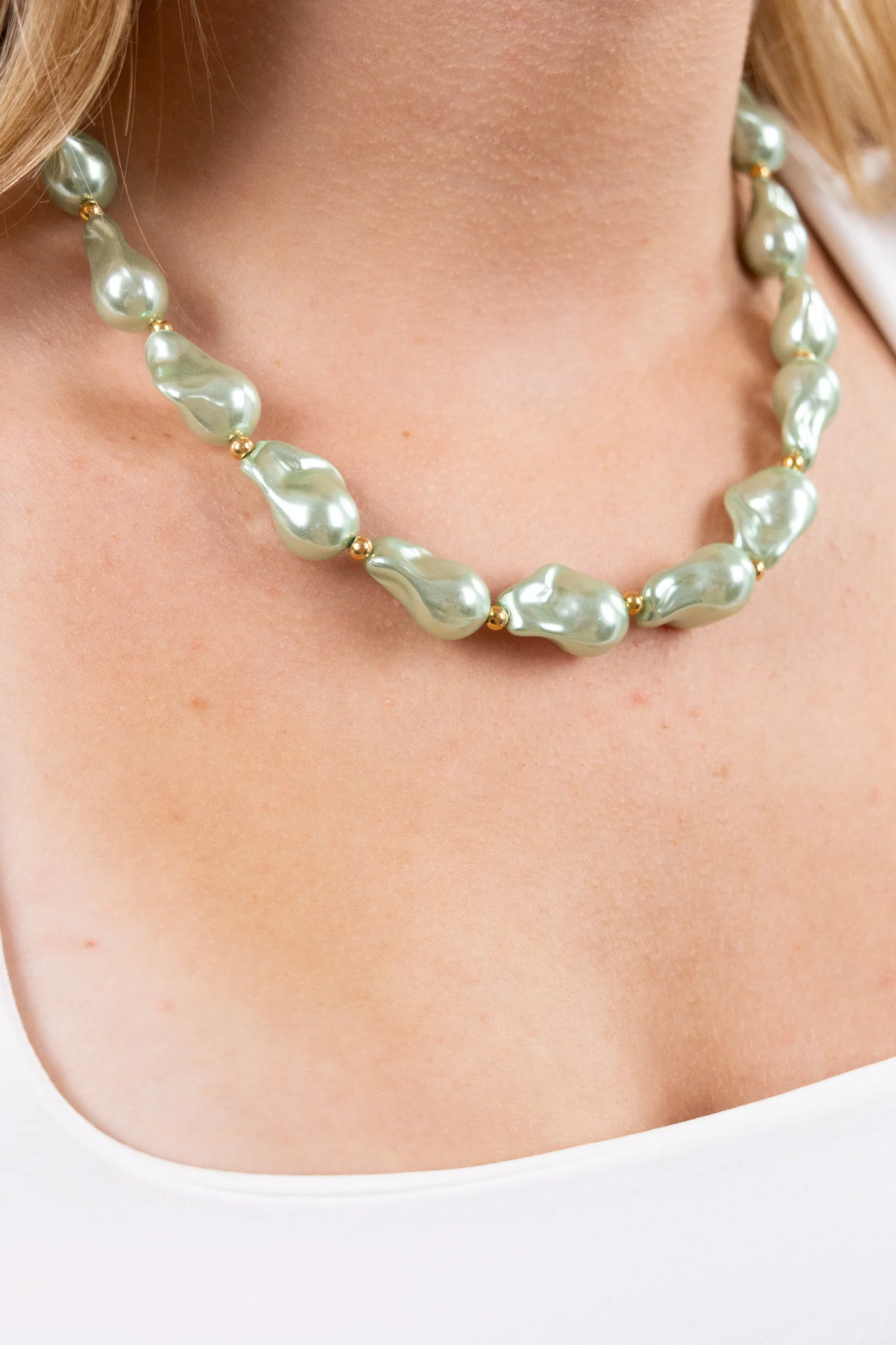 Bubble Pearl Necklace - Image 2