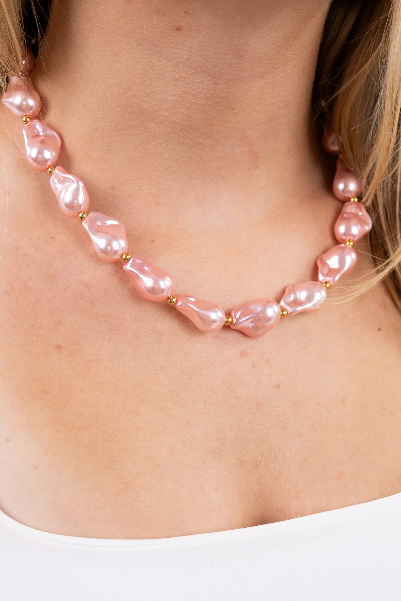 Bubble Pearl Necklace - Image 3