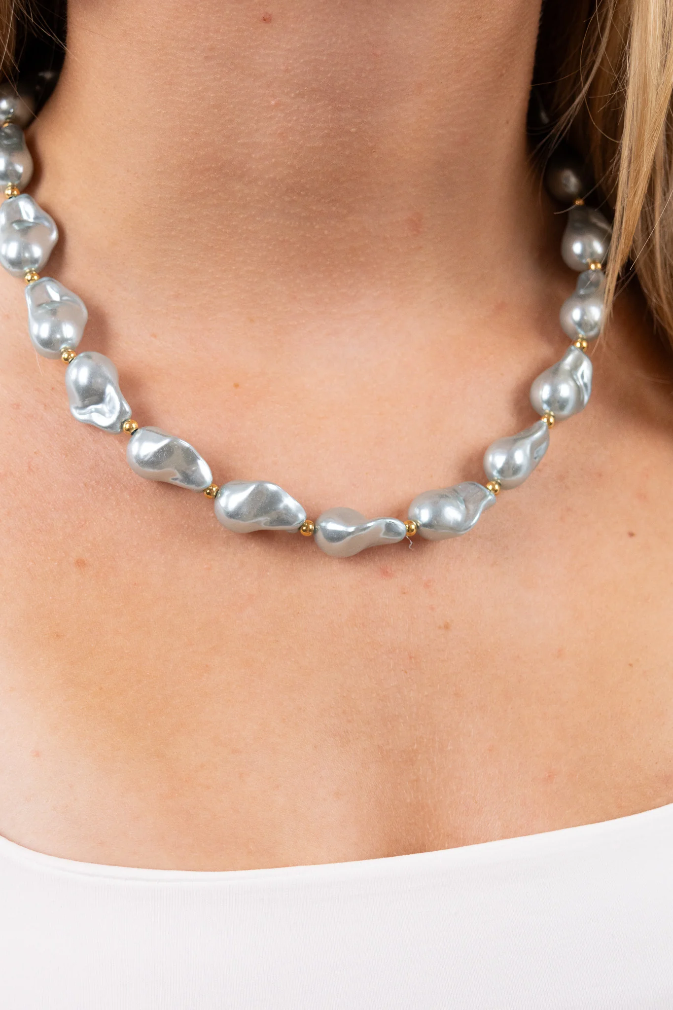 Bubble Pearl Necklace - Image 6