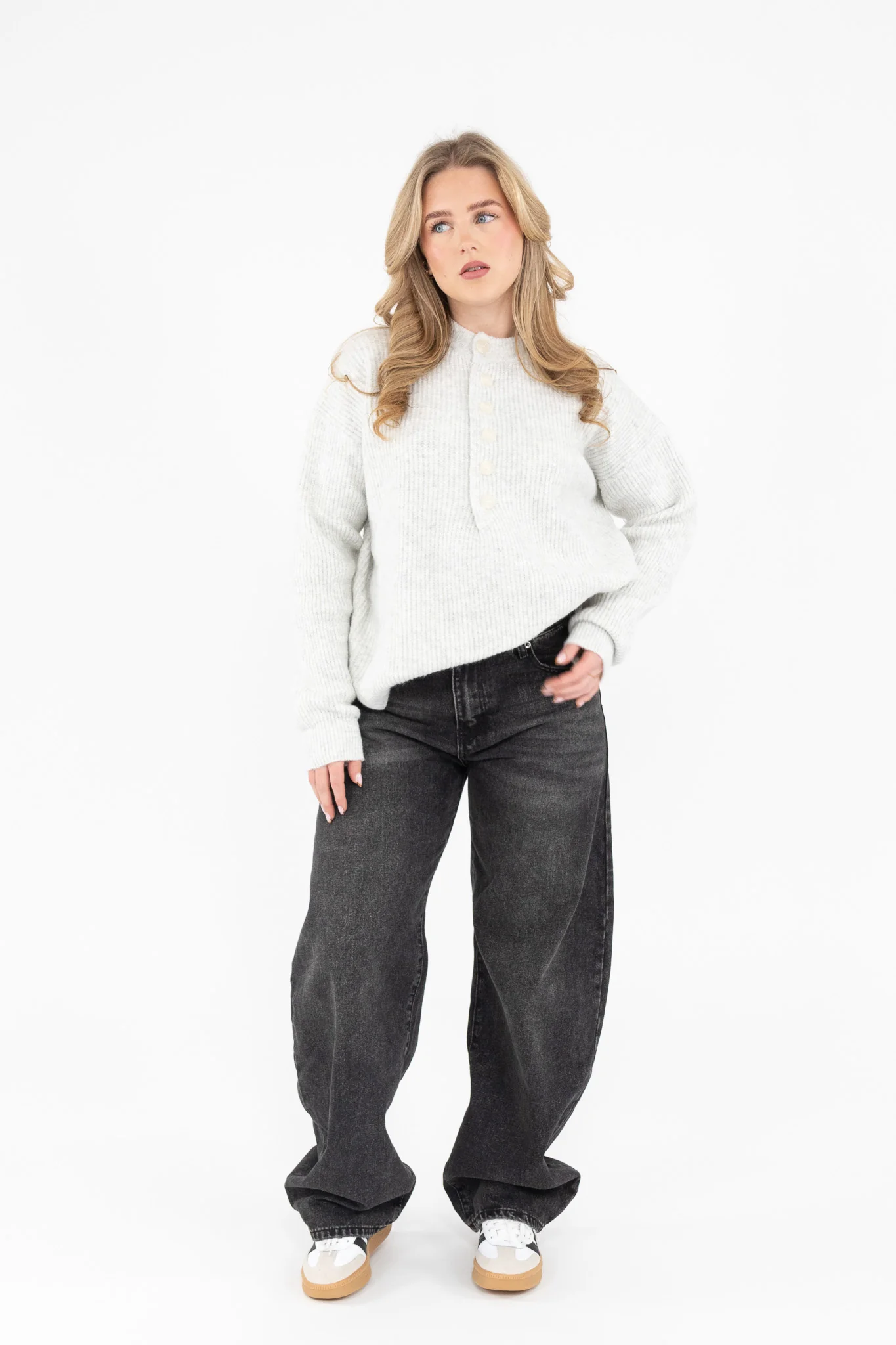 Button Detail Knit - Image 6