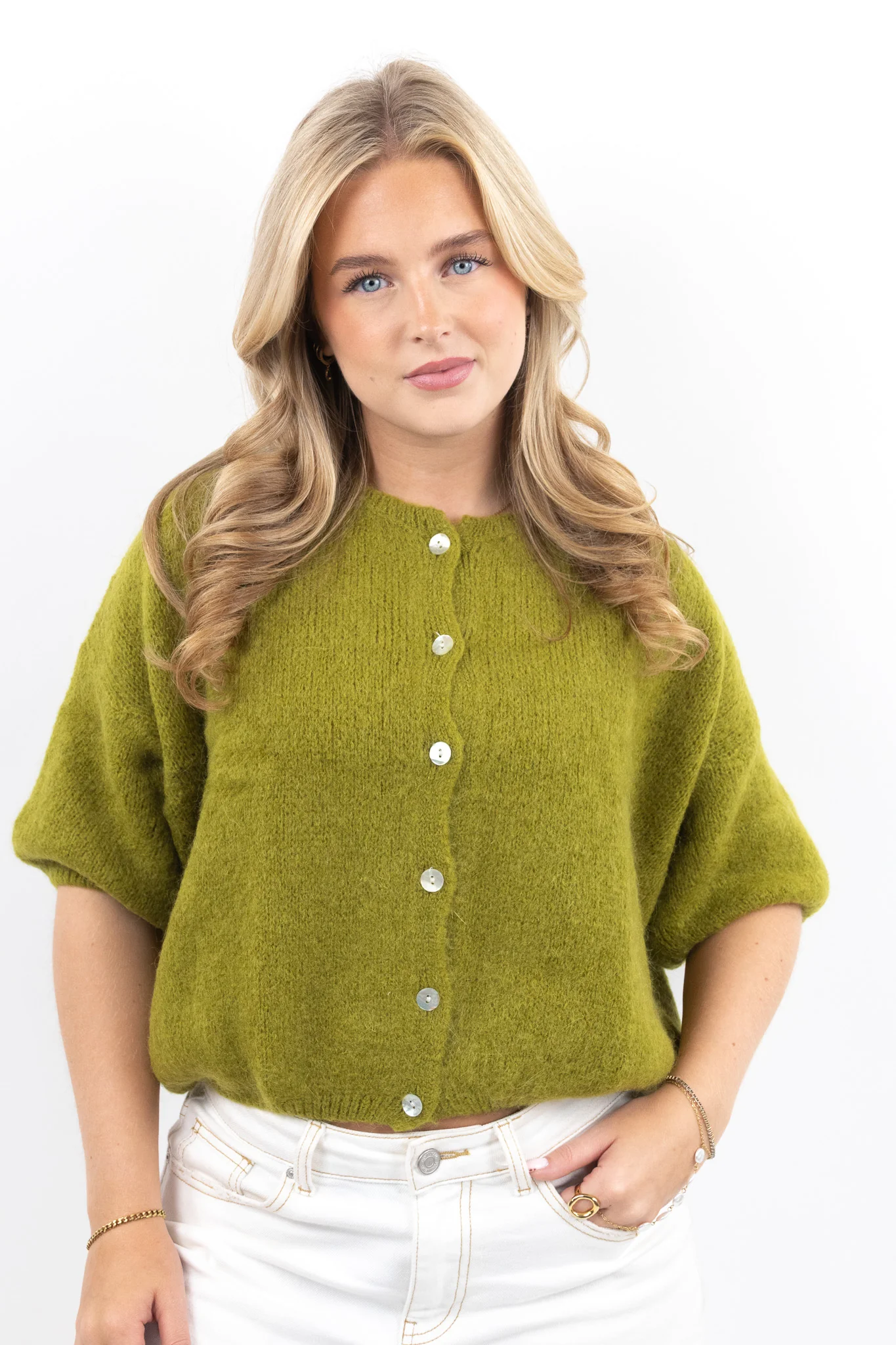 Button Up Knit Cardigan - Image 4