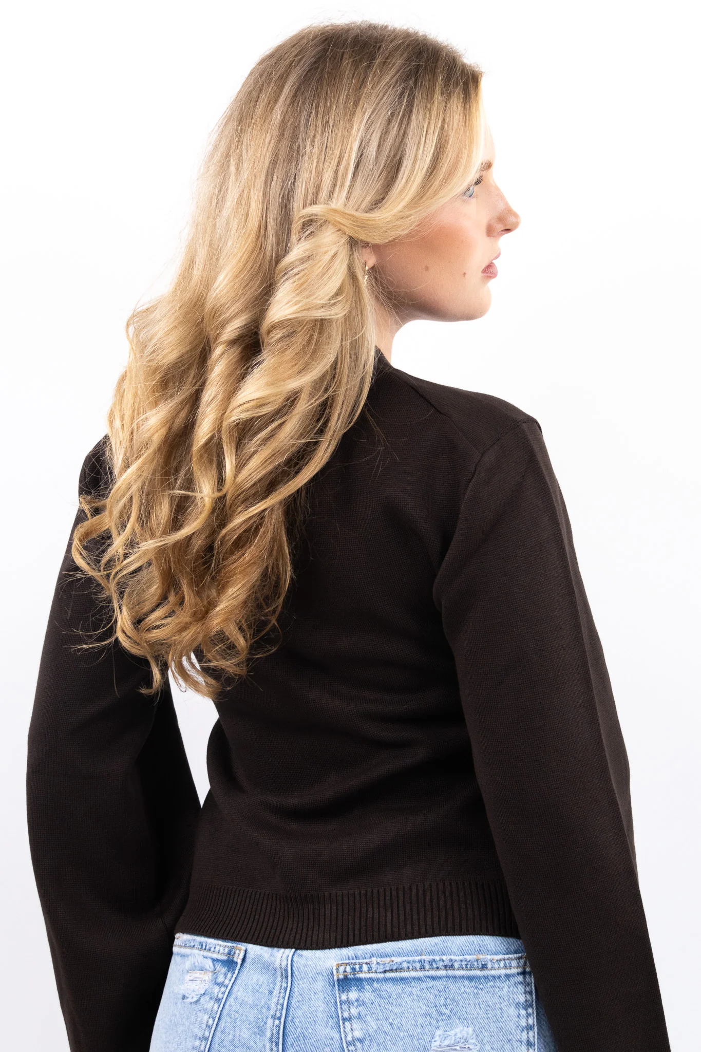 Buttoned Knit Cardigan - Image 18