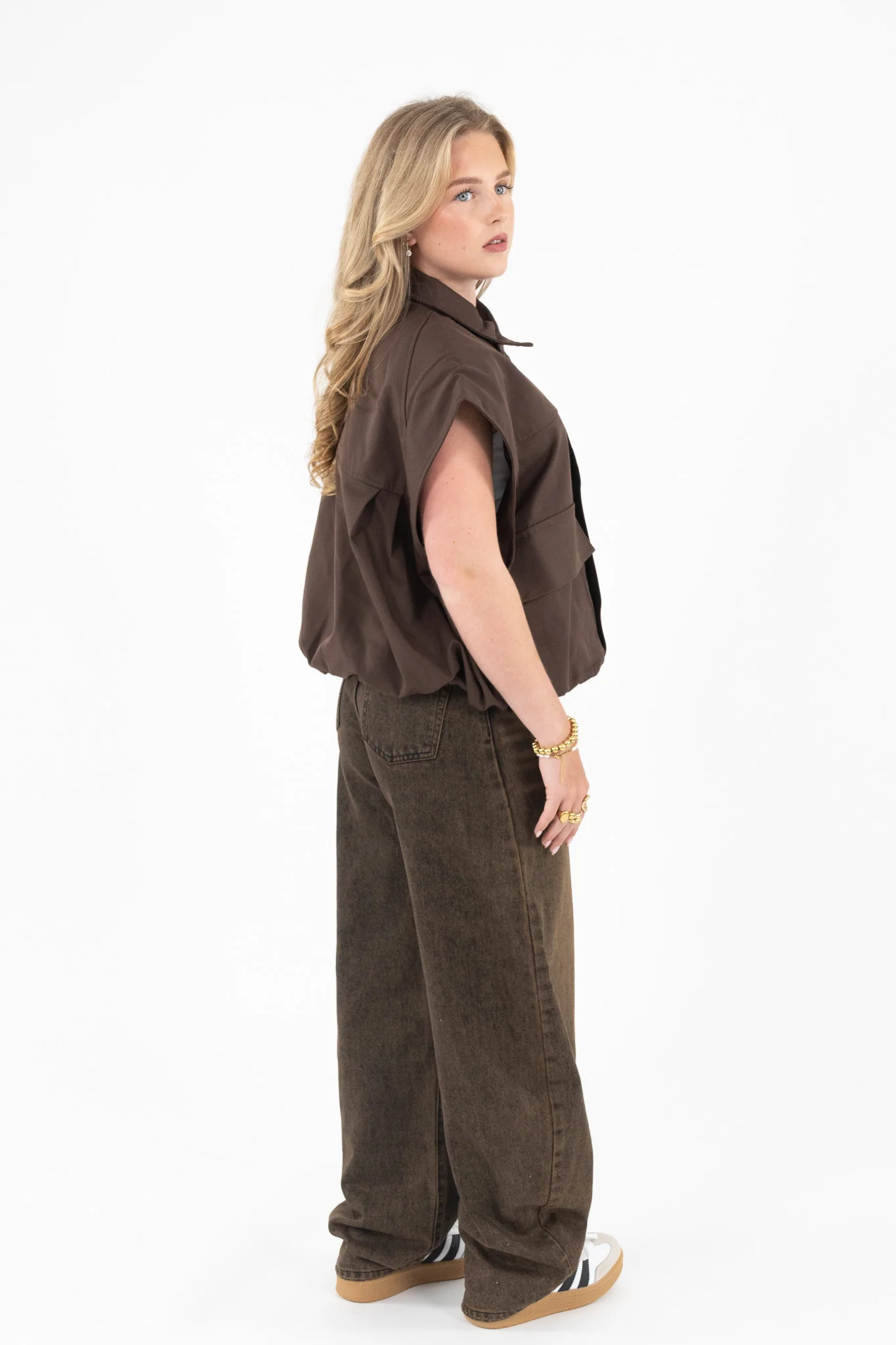 Chic Oversized Gilet - Image 10