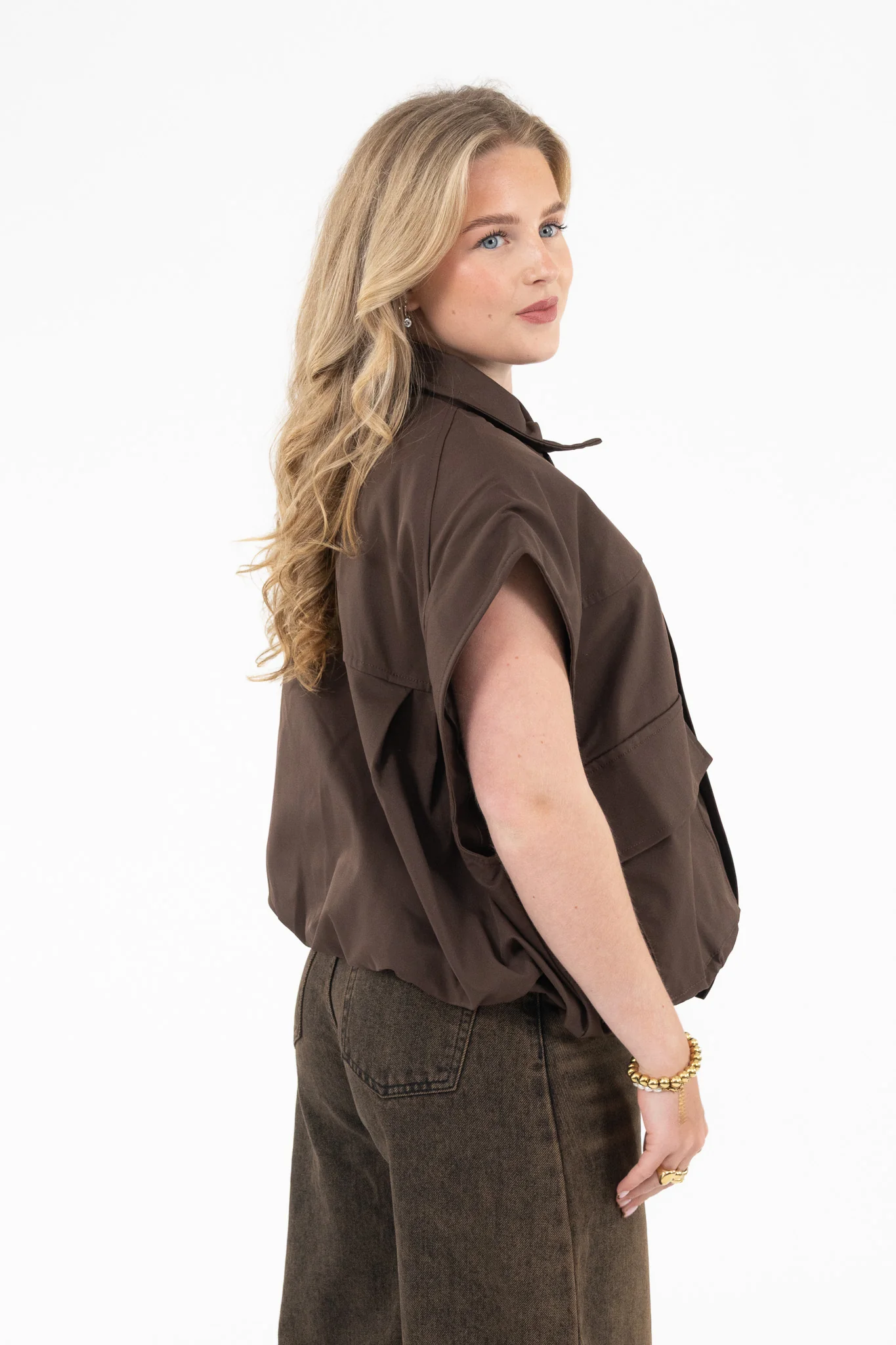 Chic Oversized Gilet - Image 8