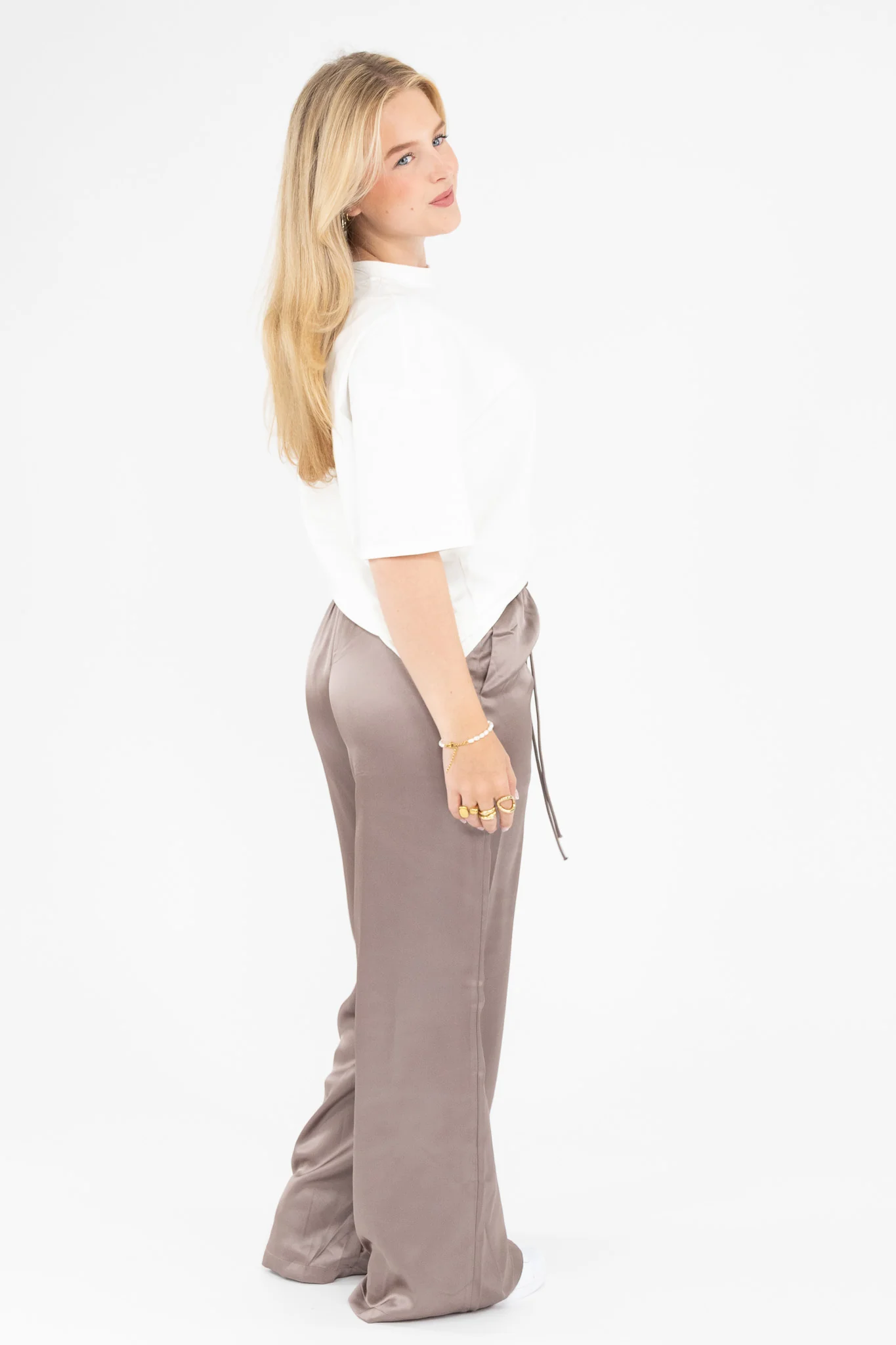 Chloé Satin Trousers - Image 4