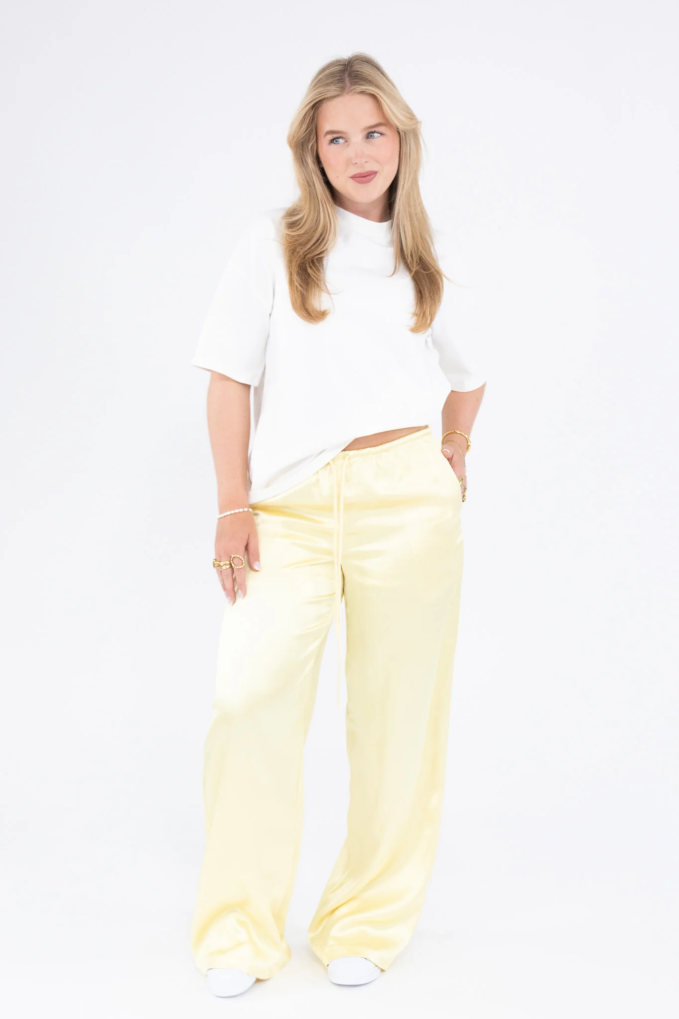 Chloé Satin Trousers - Image 6