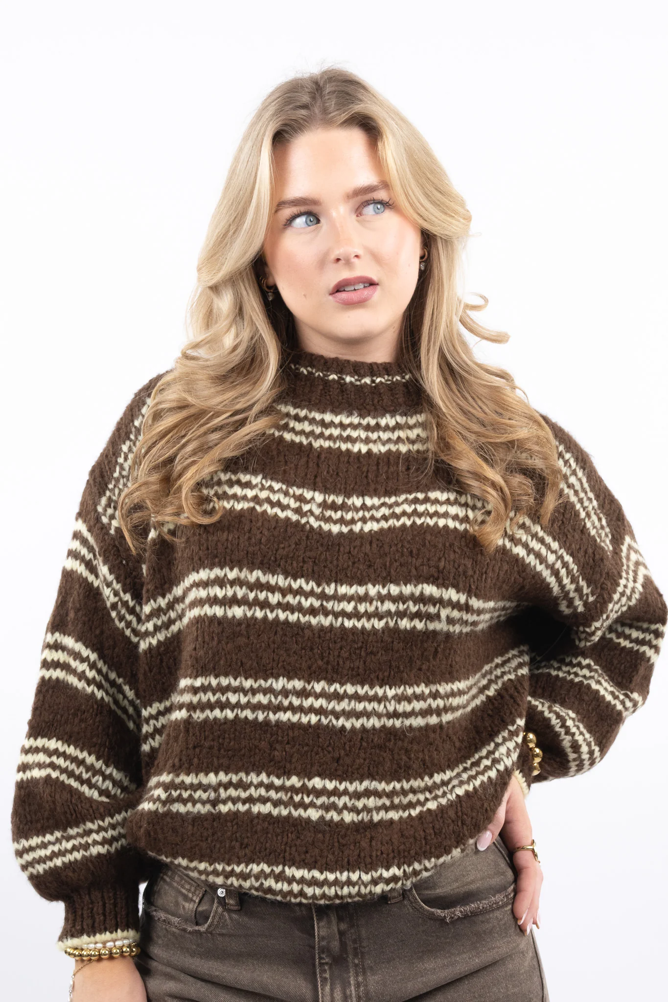 Chunky Striped Knit - Image 3