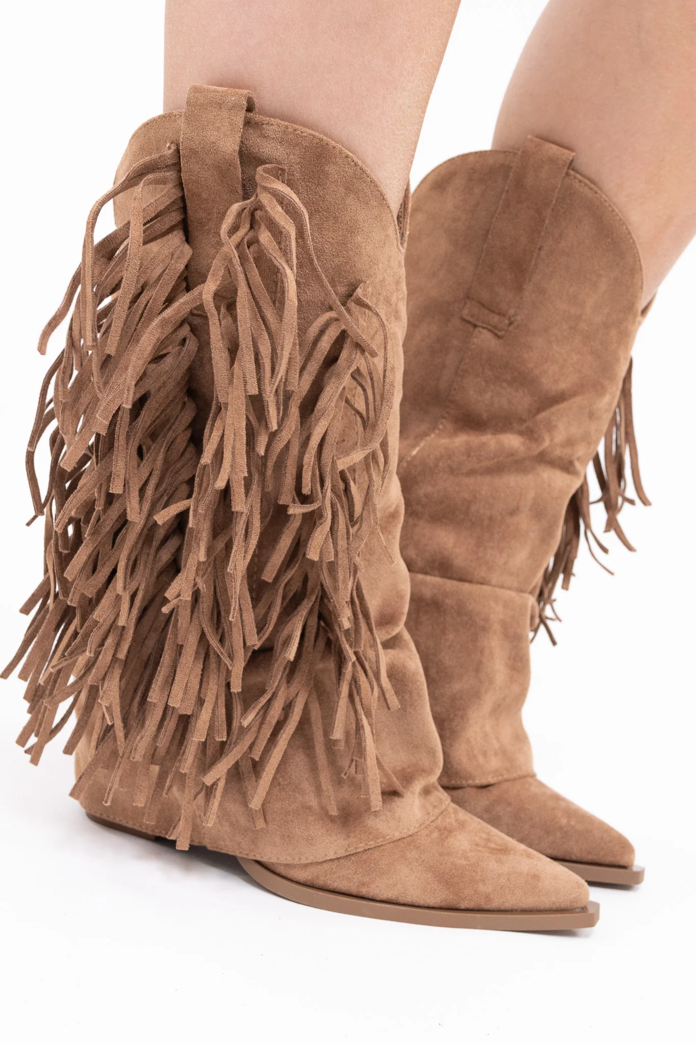 Cowboy Fringe Boots - Image 11