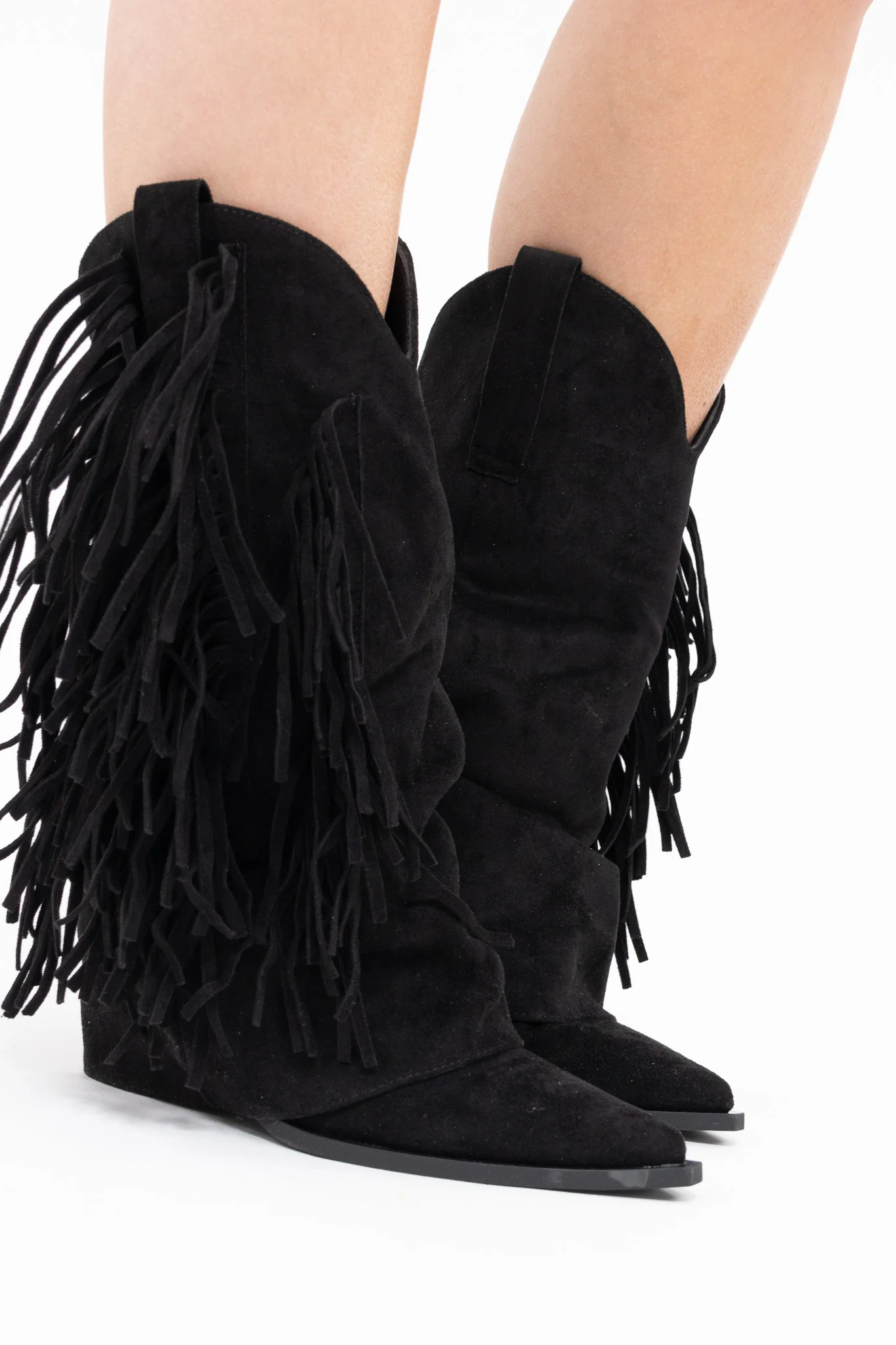 Cowboy Fringe Boots - Image 5