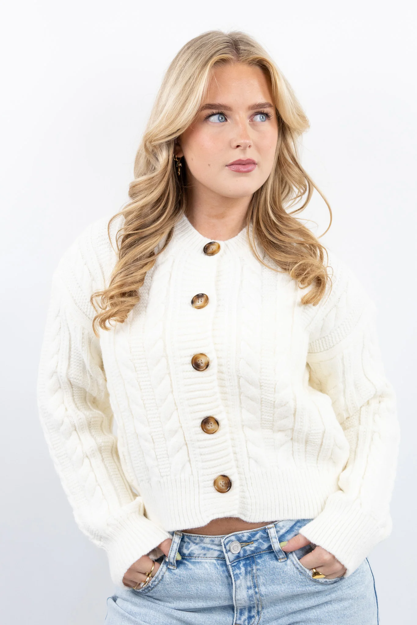 Cozy Cable Cardigan - Image 5