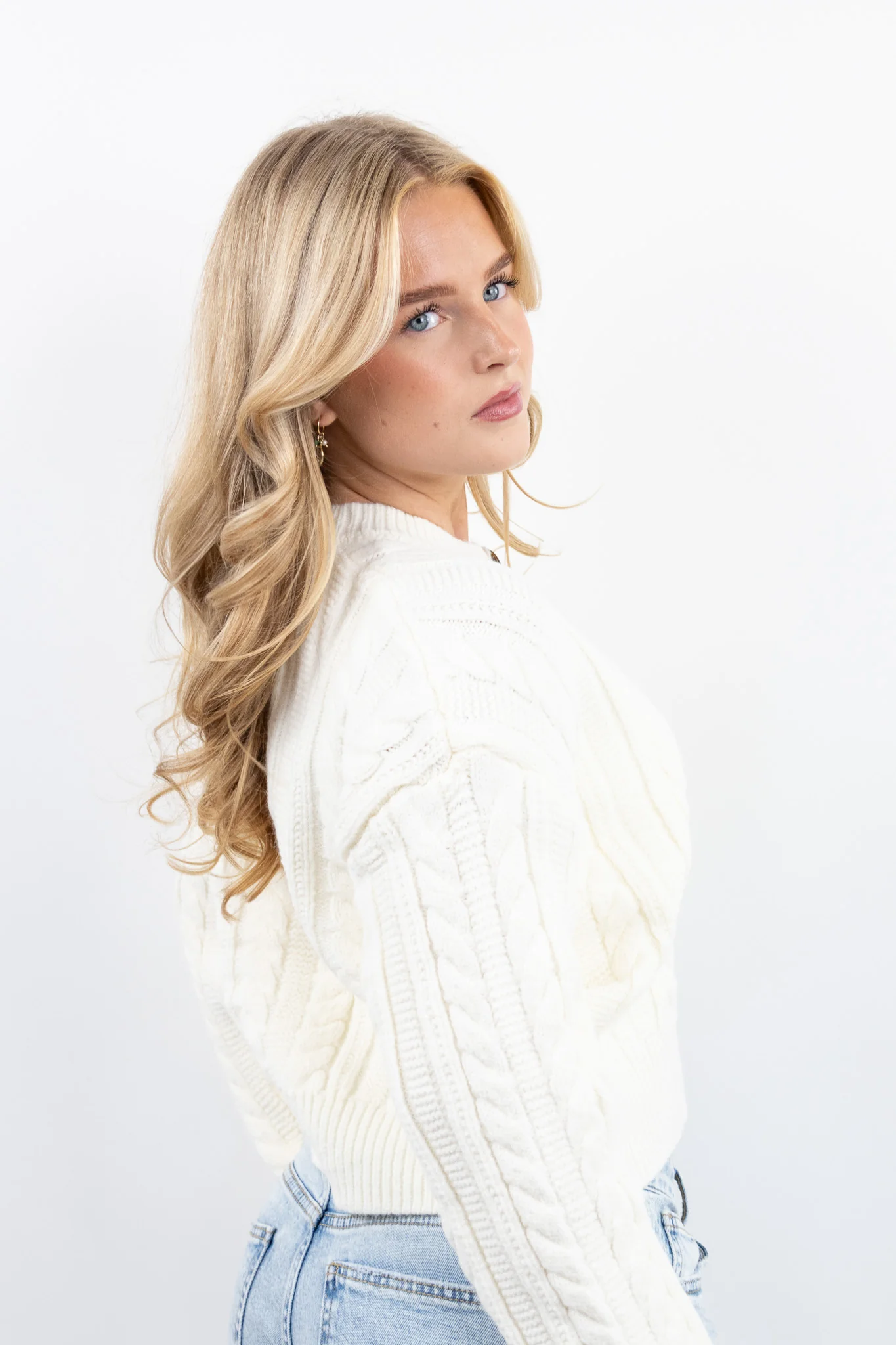 Cozy Cable Cardigan - Image 6