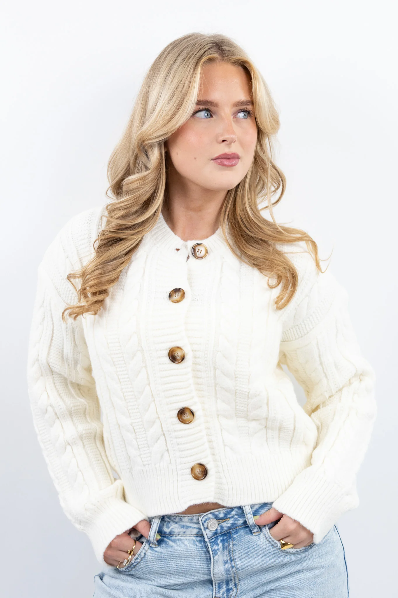 Cozy Cable Cardigan - Image 7