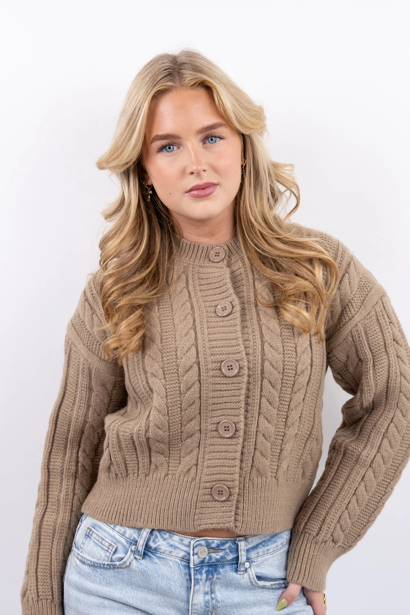 Cozy Cable Cardigan - Image 9