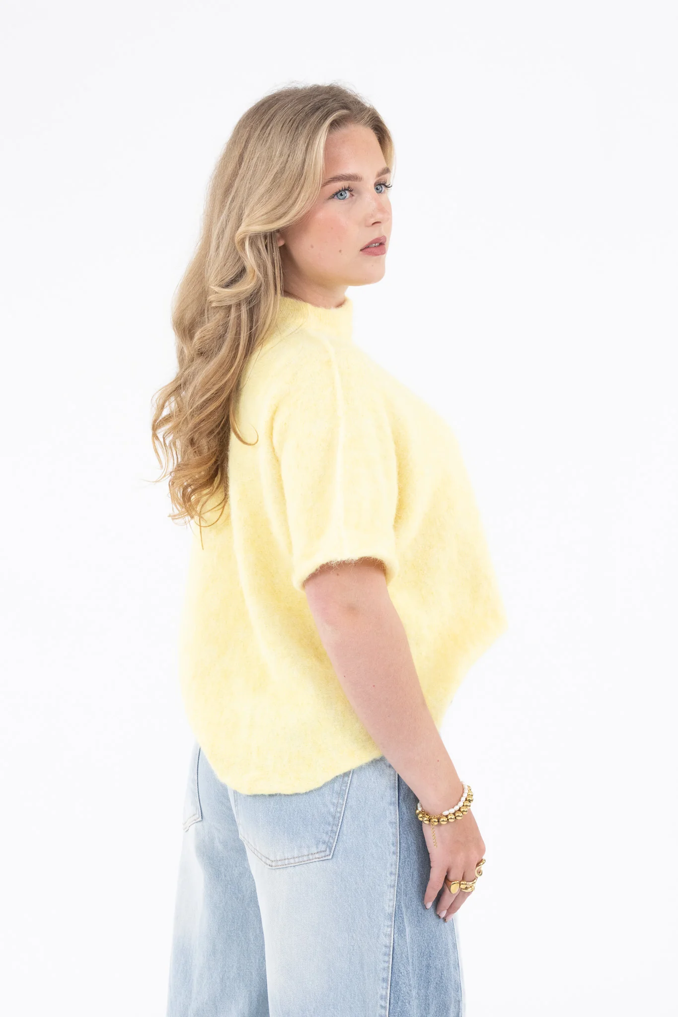 Cut Out Shoulder Knit - Image 24