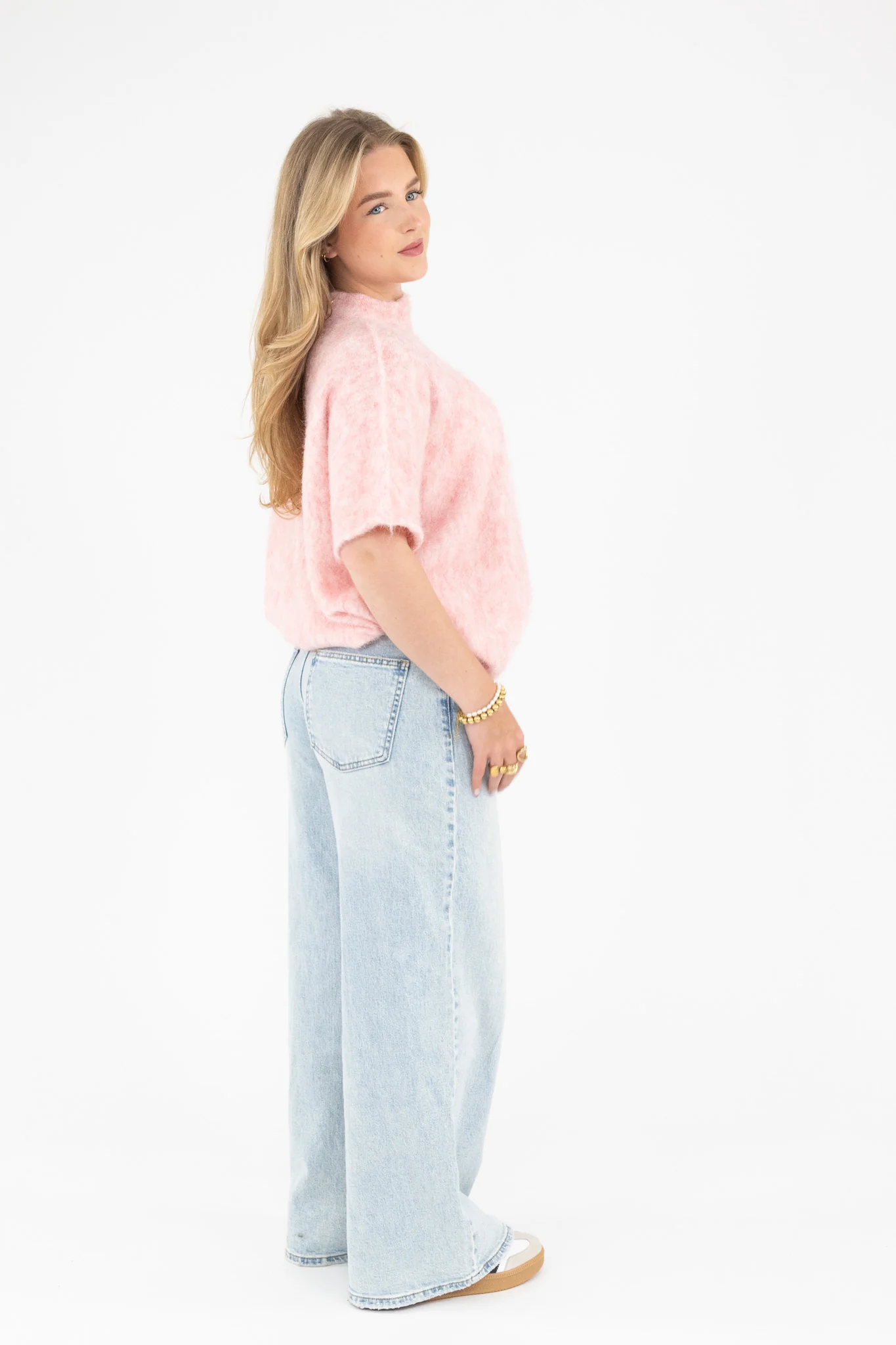 Cut Out Shoulder Knit - Image 7