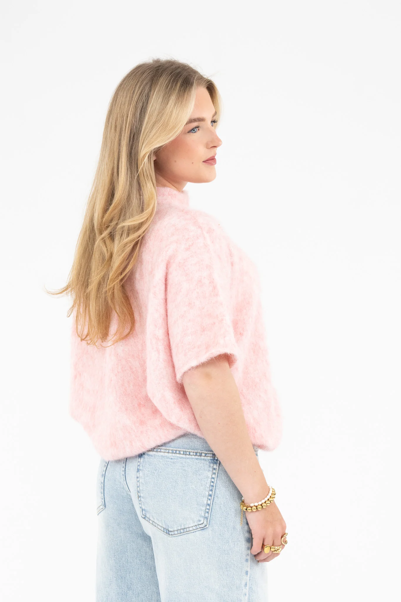 Cut Out Shoulder Knit - Image 9