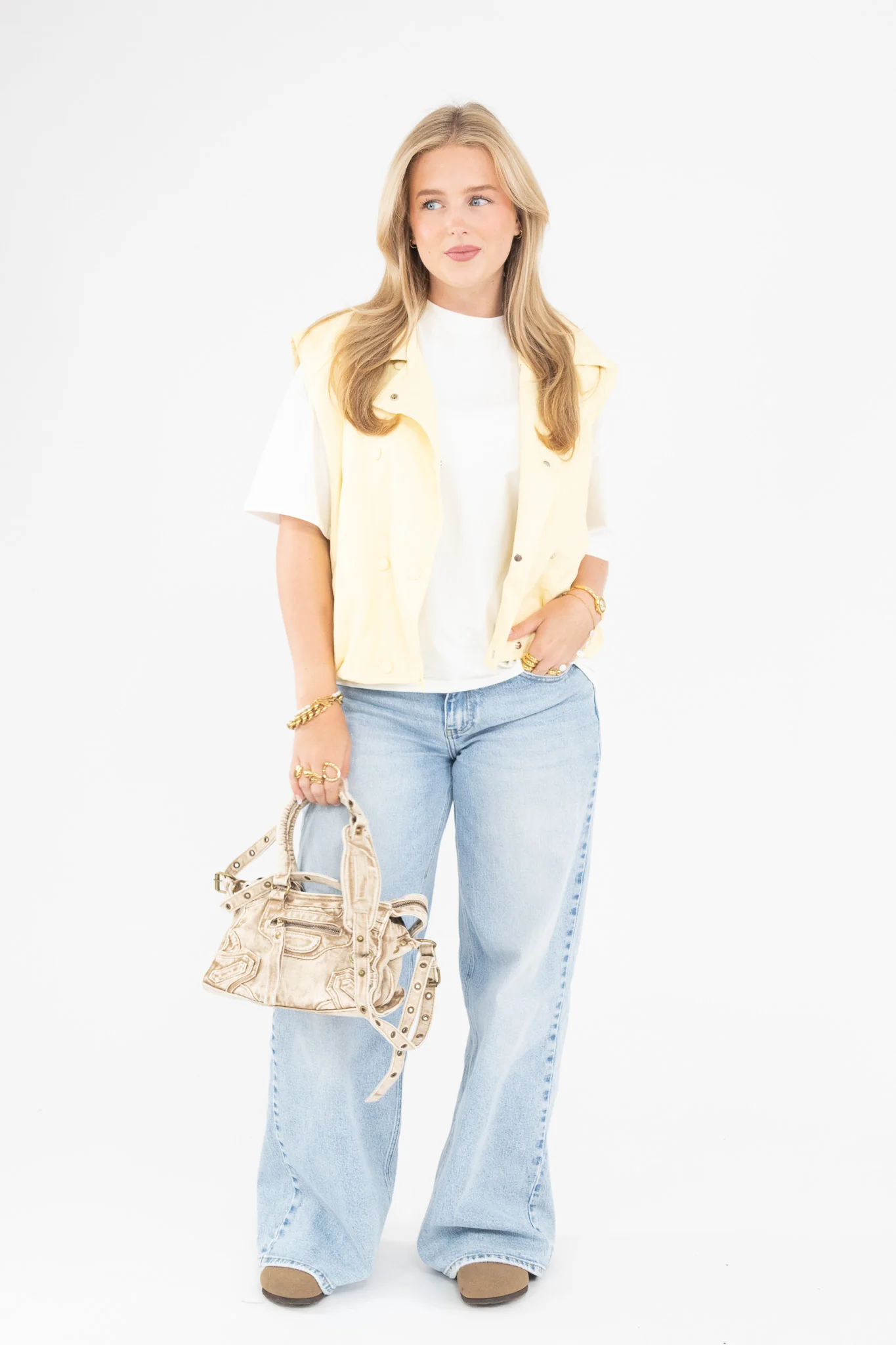 Denim Look Bag - Image 3