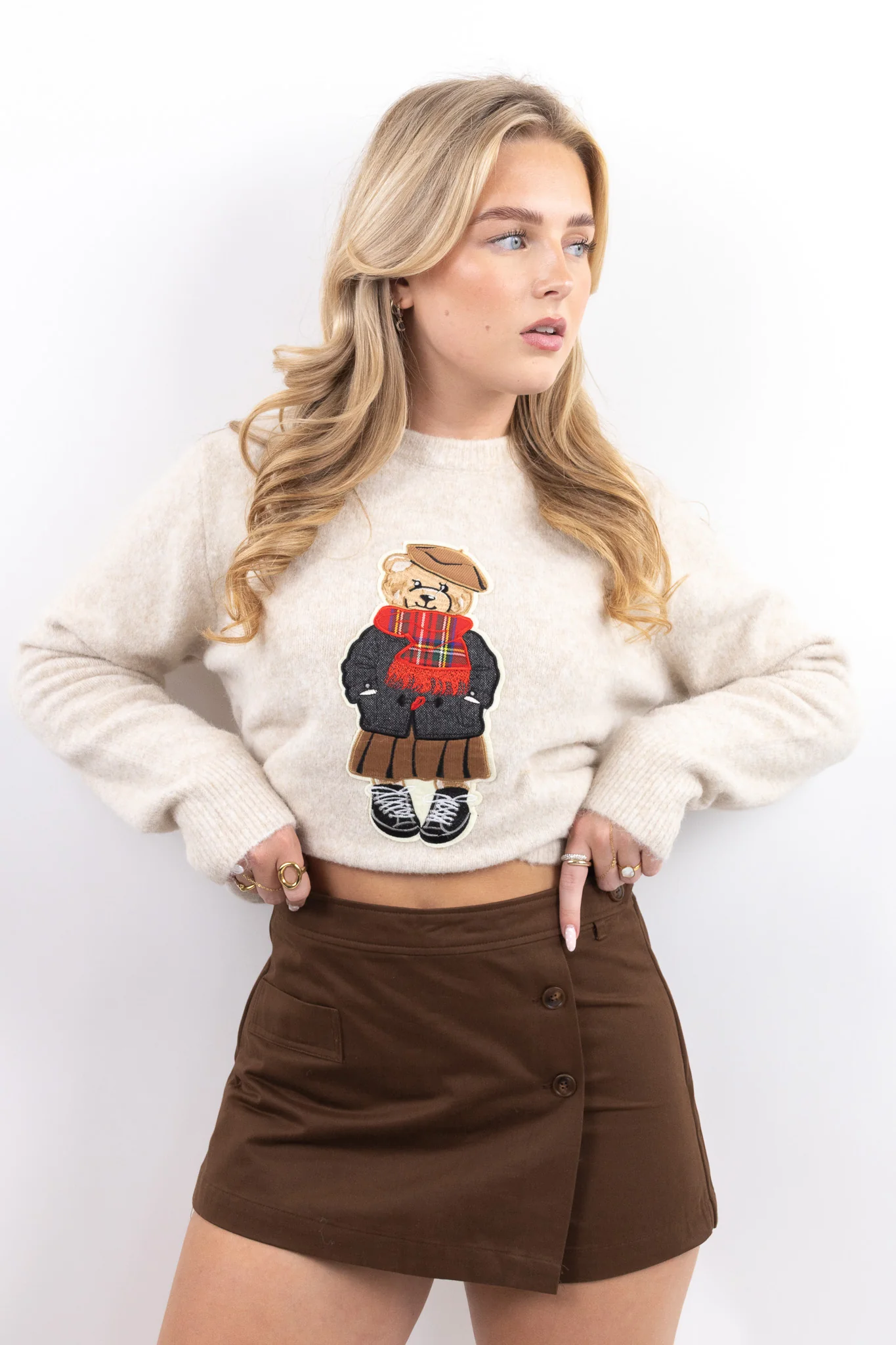 Double Button Skort - Image 8