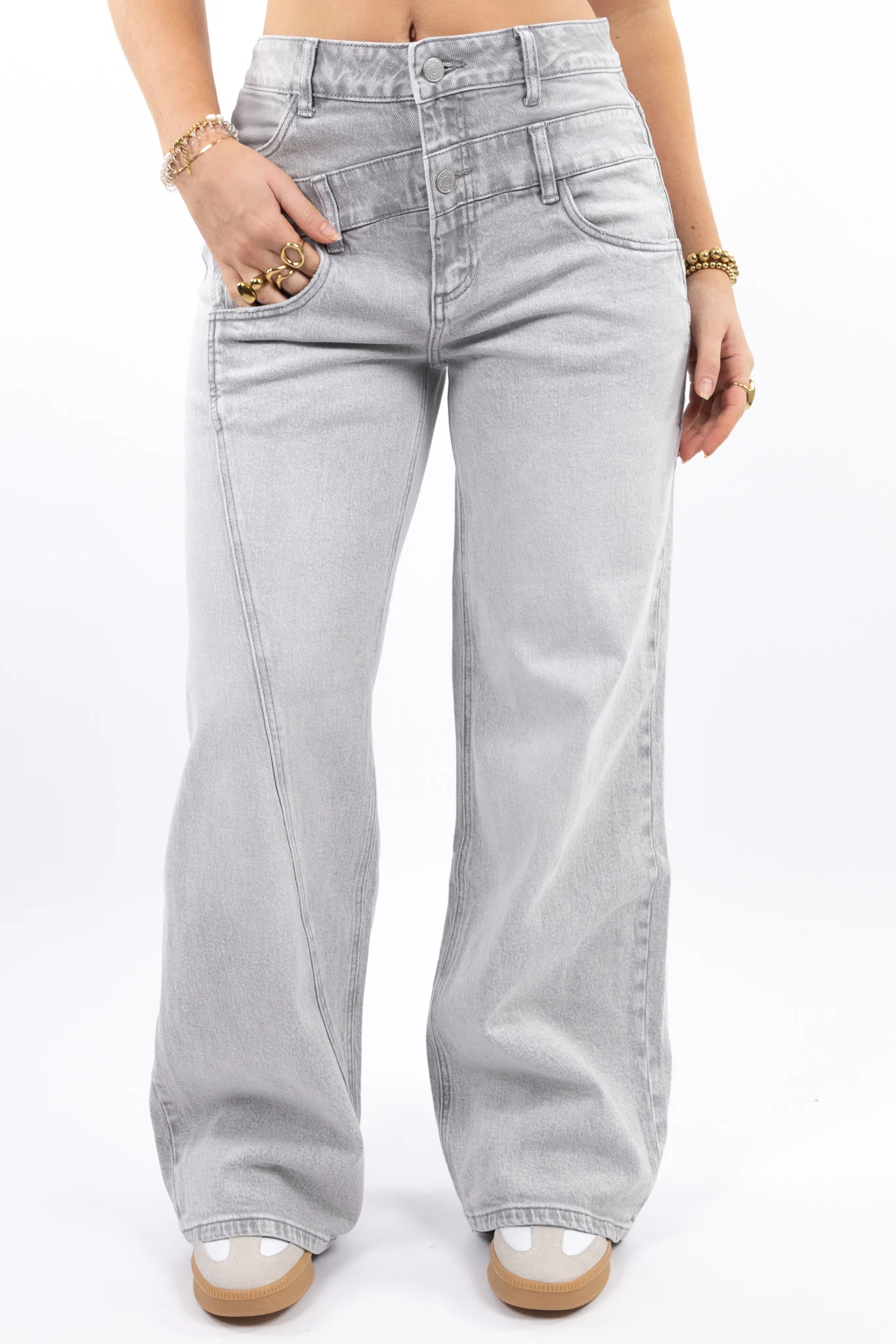 Double Waist Jeans - Image 15