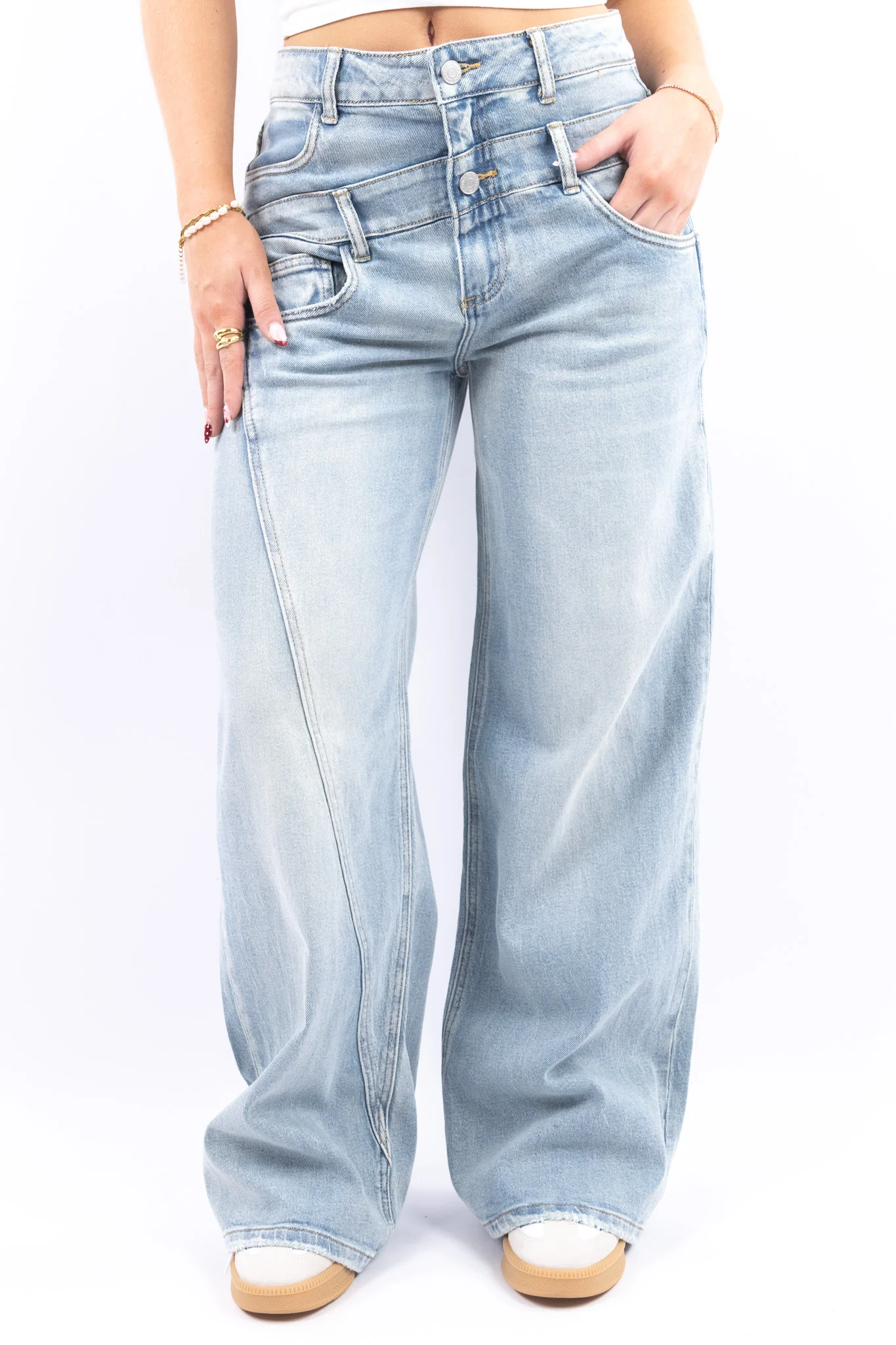 Double Waist Jeans - Image 19
