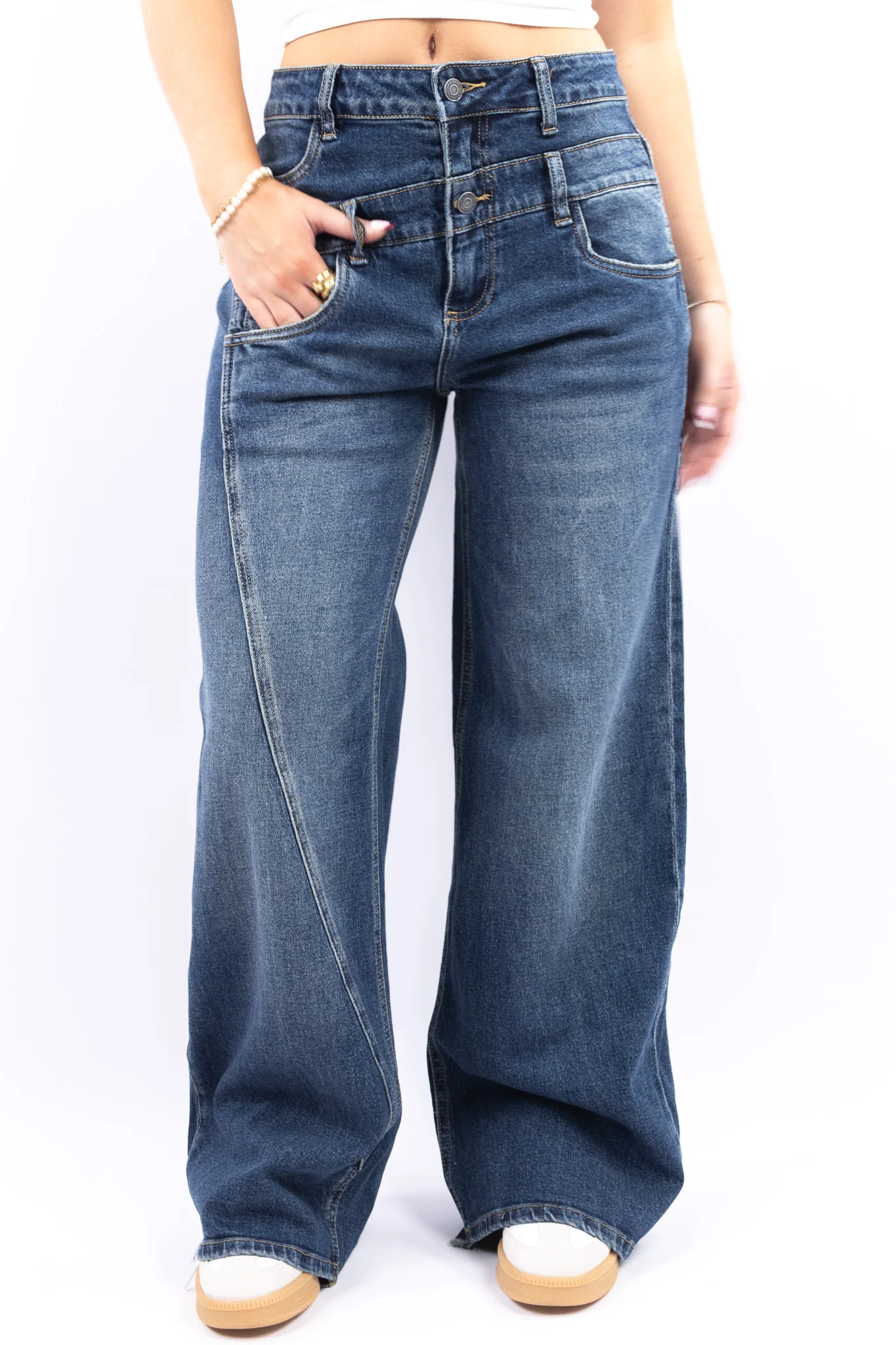 Double Waist Jeans - Image 22