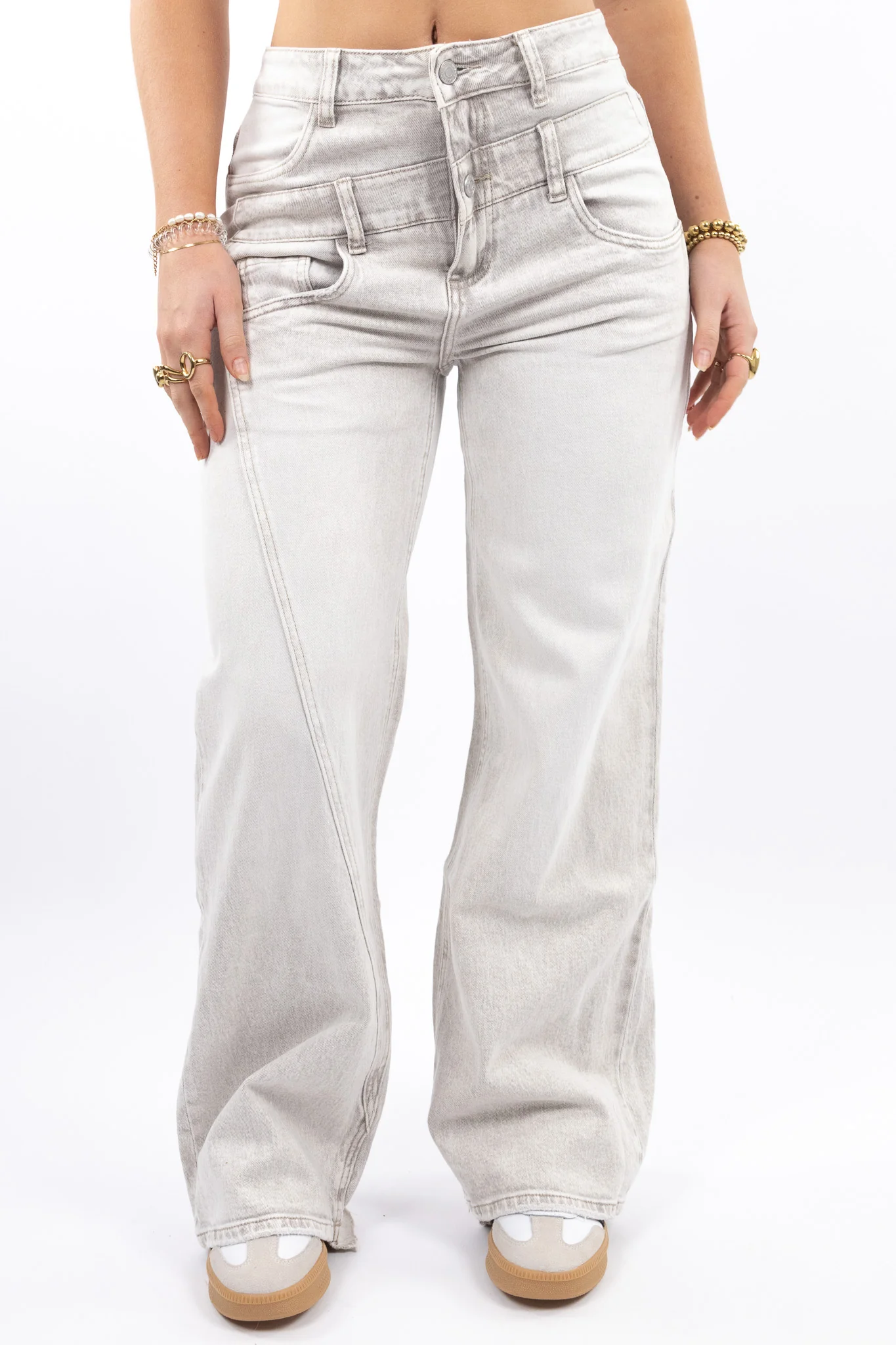 Double Waist Jeans - Image 25