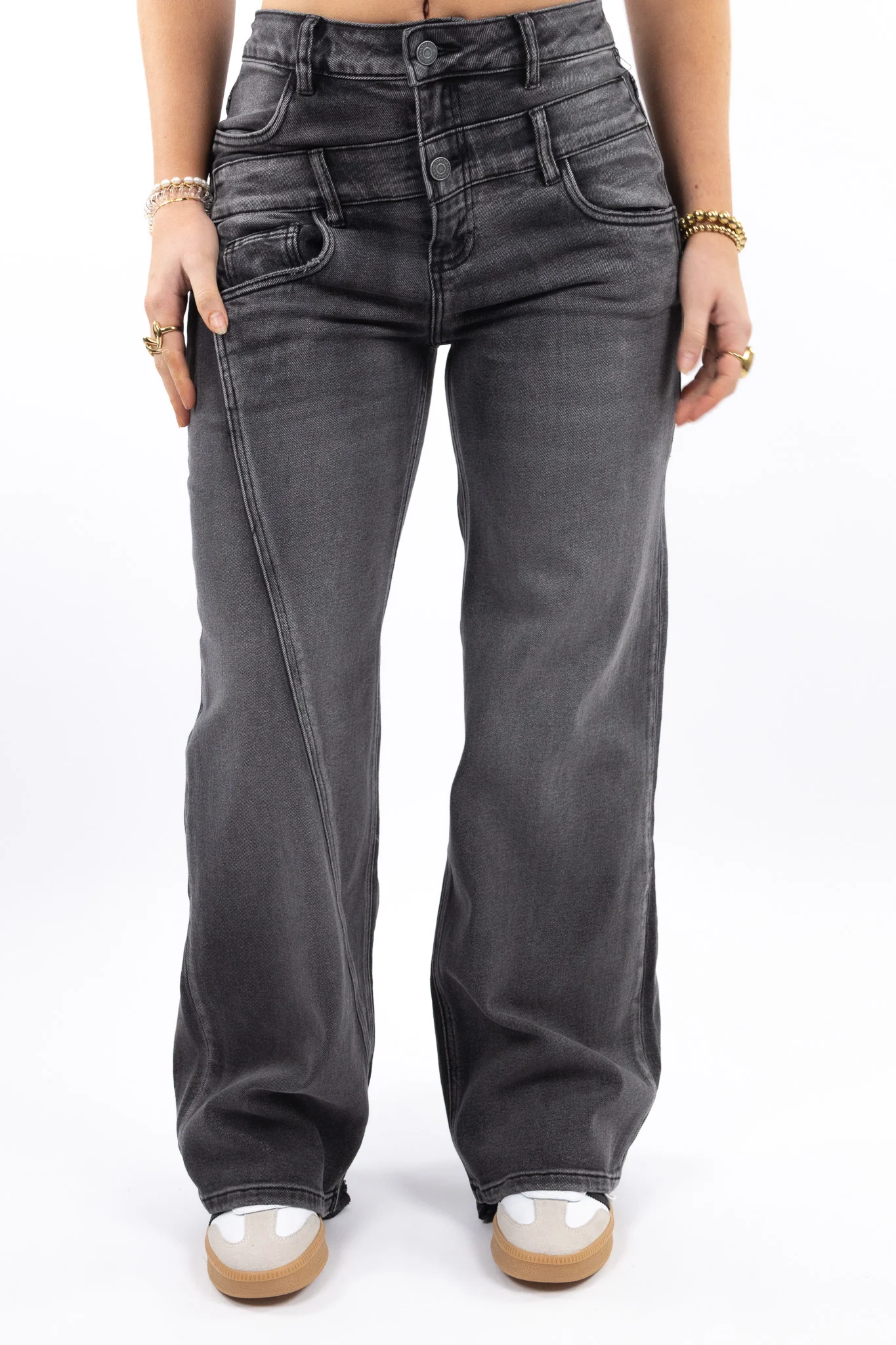 Double Waist Jeans - Image 3
