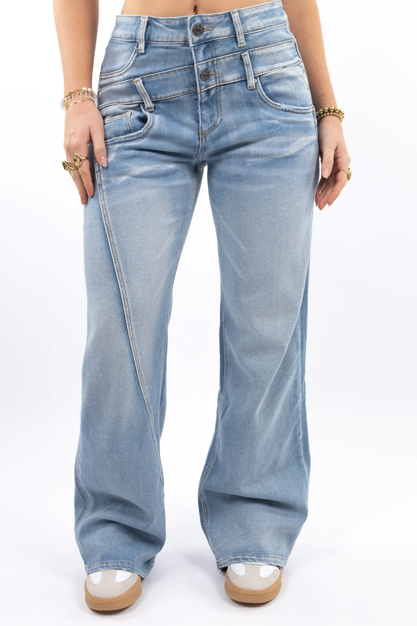 Double Waist Jeans - Image 9
