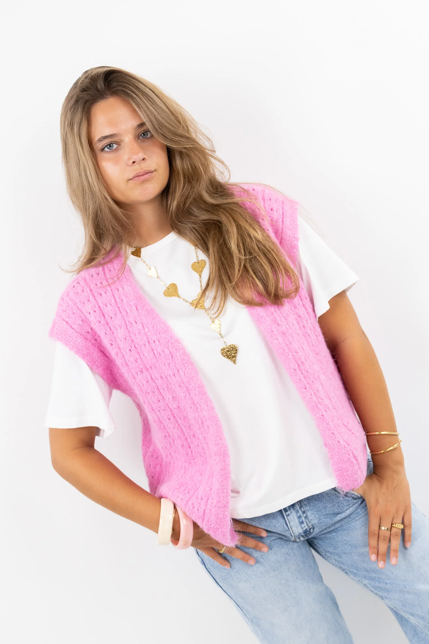 Dreamy Knit Gilet - Image 10