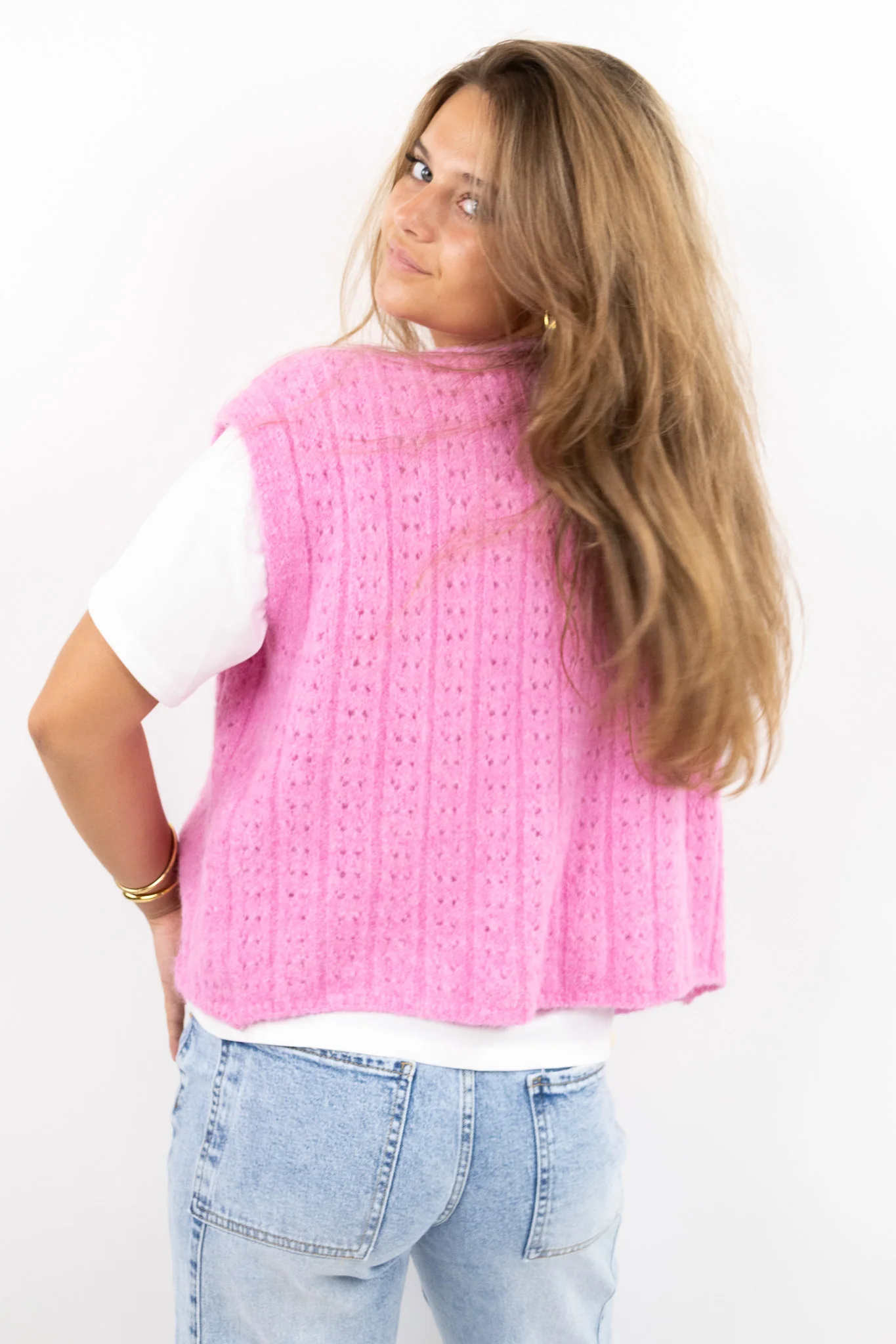 Dreamy Knit Gilet - Image 11