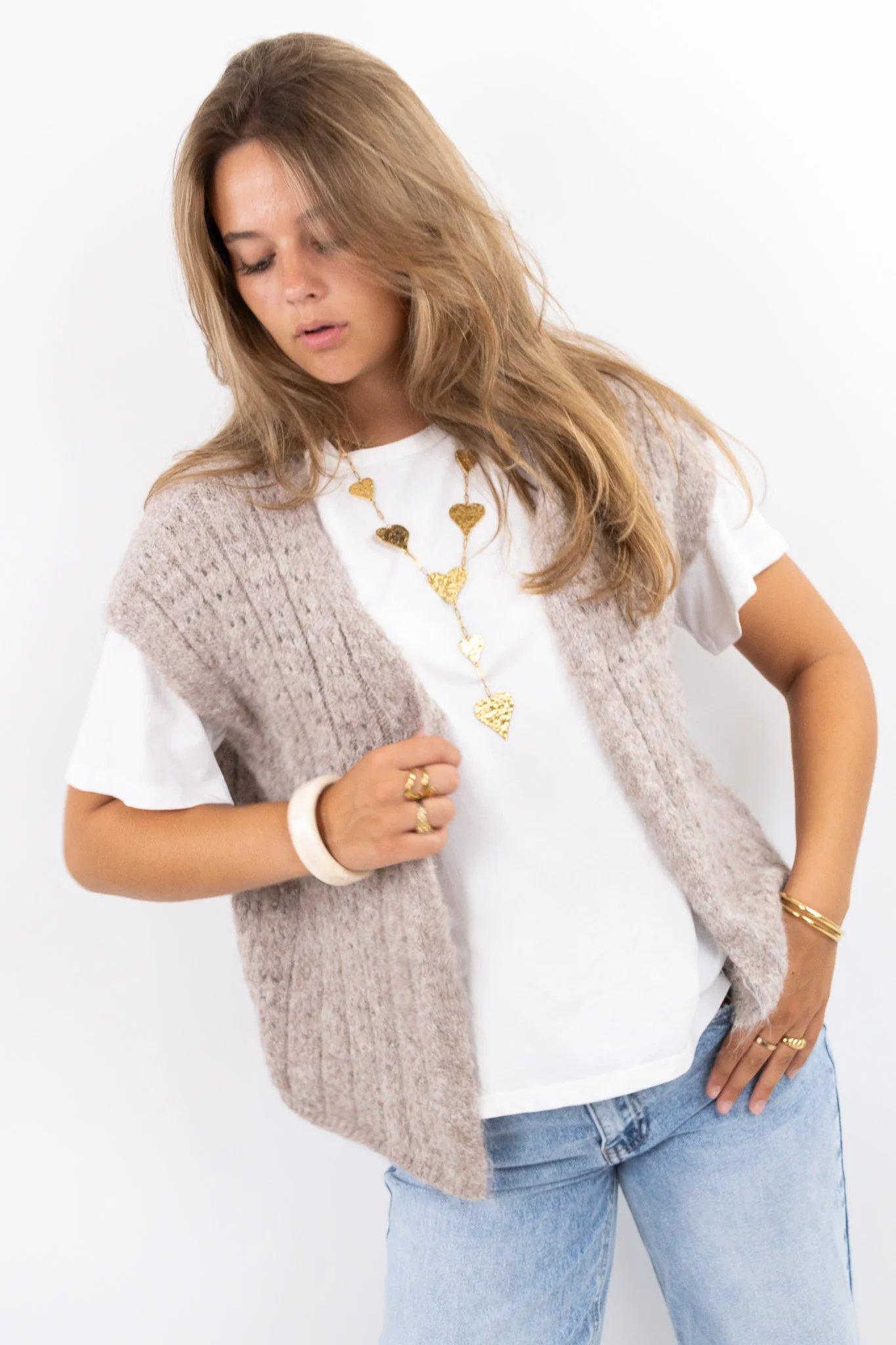Dreamy Knit Gilet - Image 12
