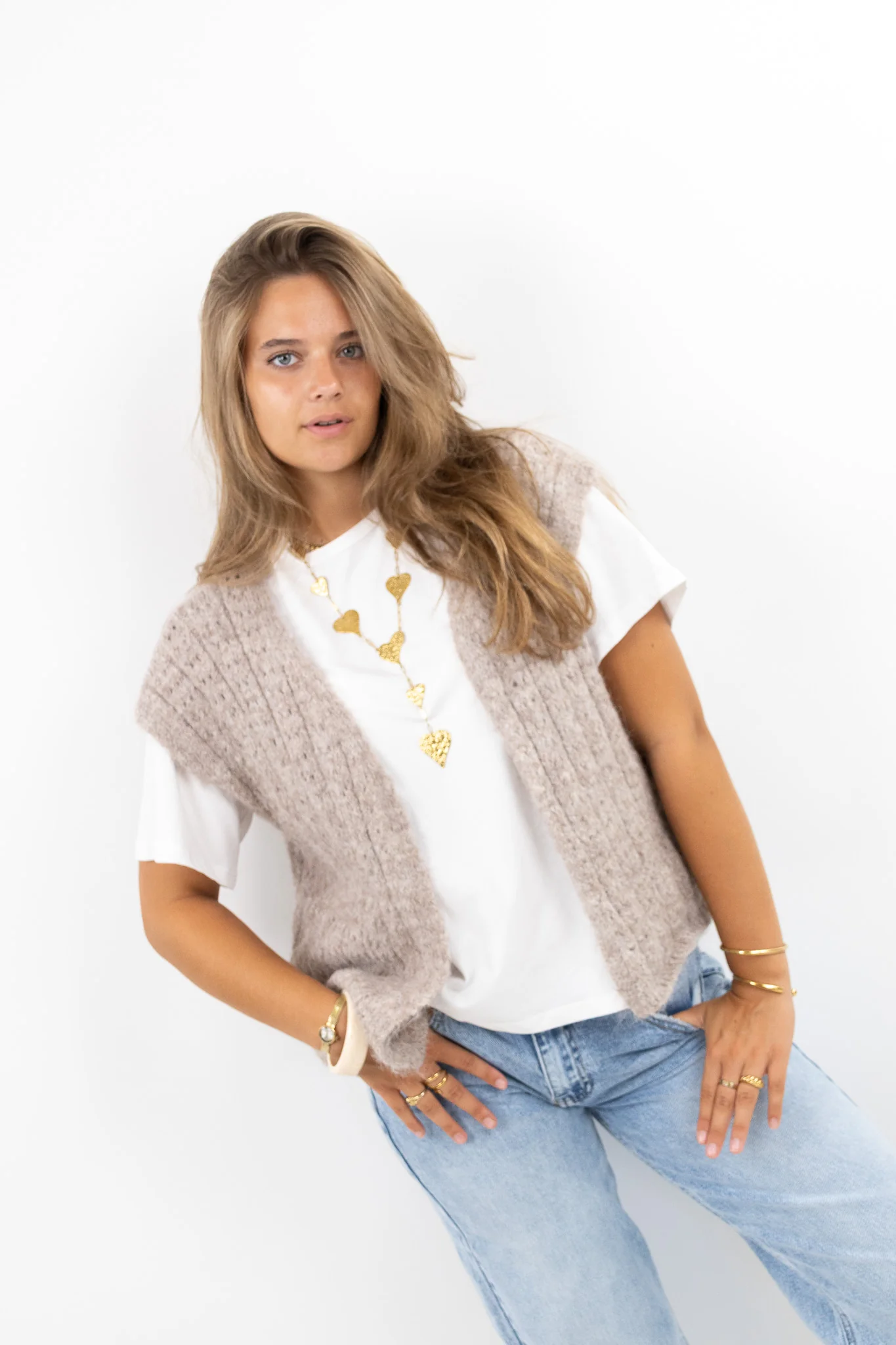 Dreamy Knit Gilet - Image 13