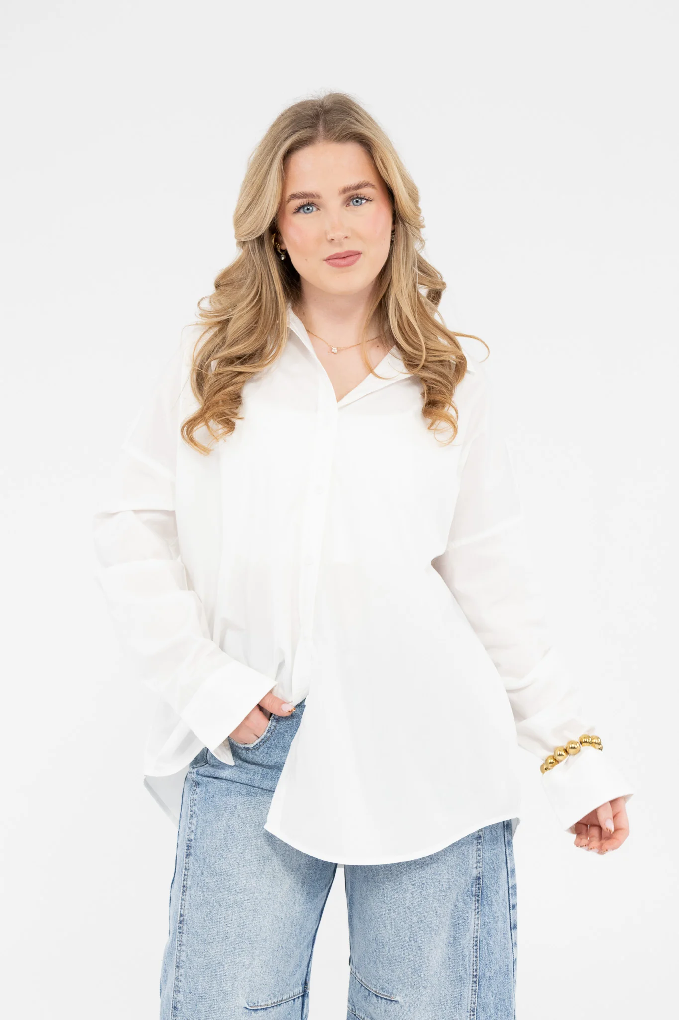 Essential Oversized Blouse - Image 2