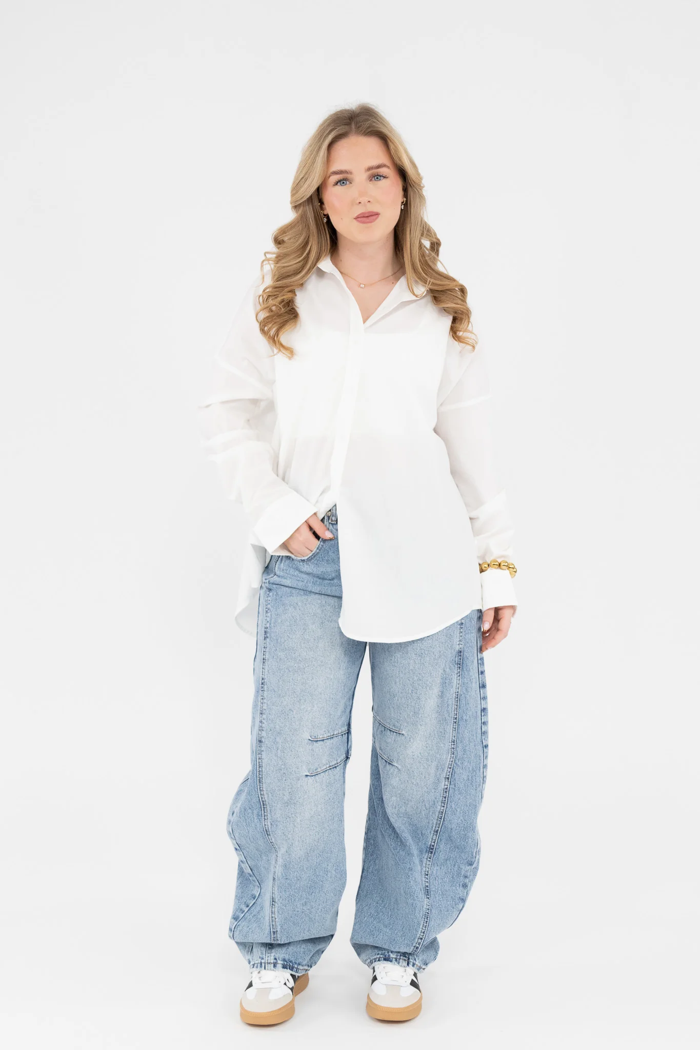 Essential Oversized Blouse - Image 4