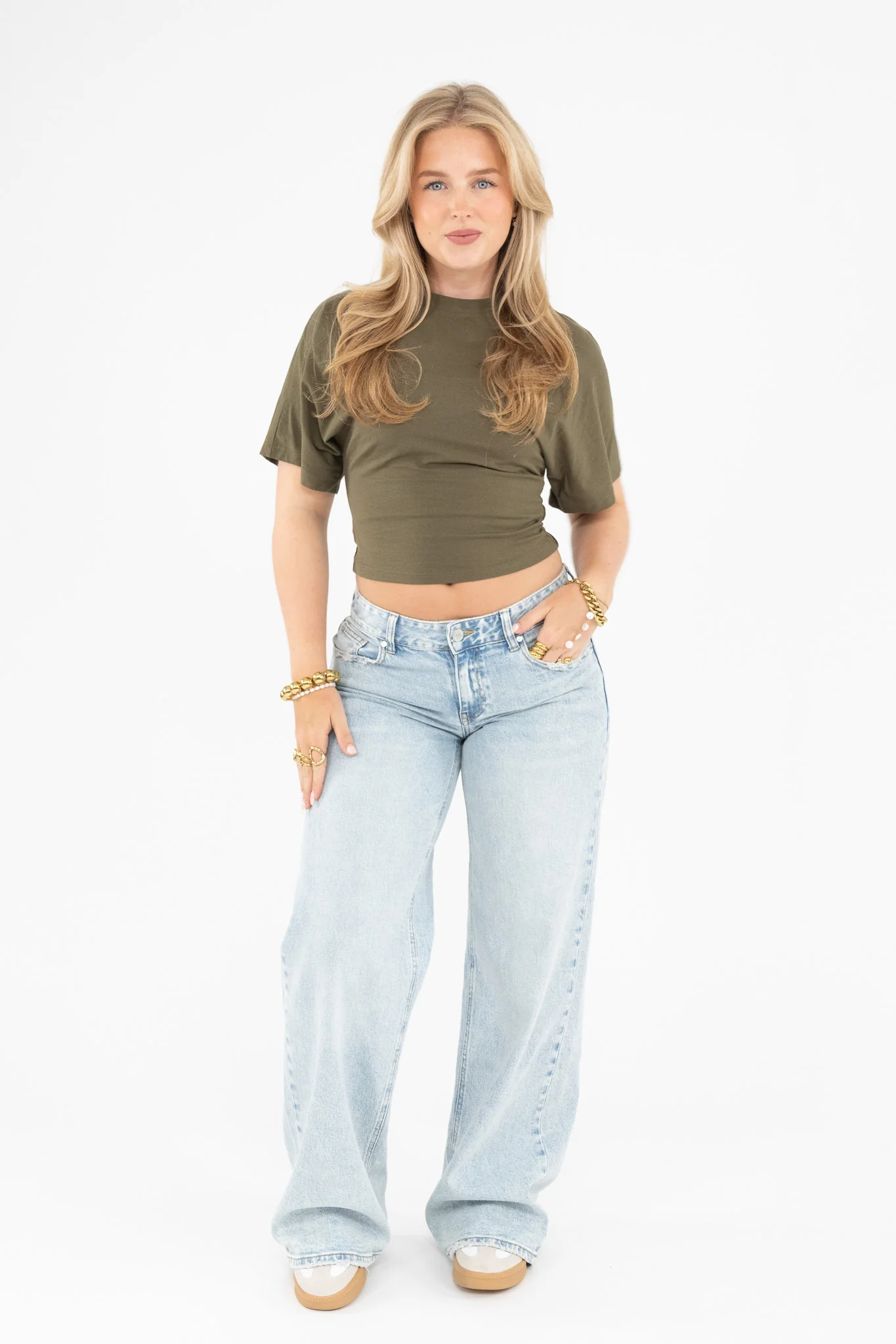 Fitted Cropped Top - Image 2