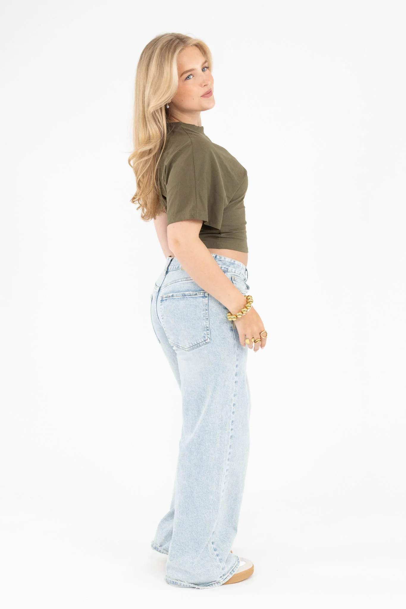 Fitted Cropped Top - Image 4