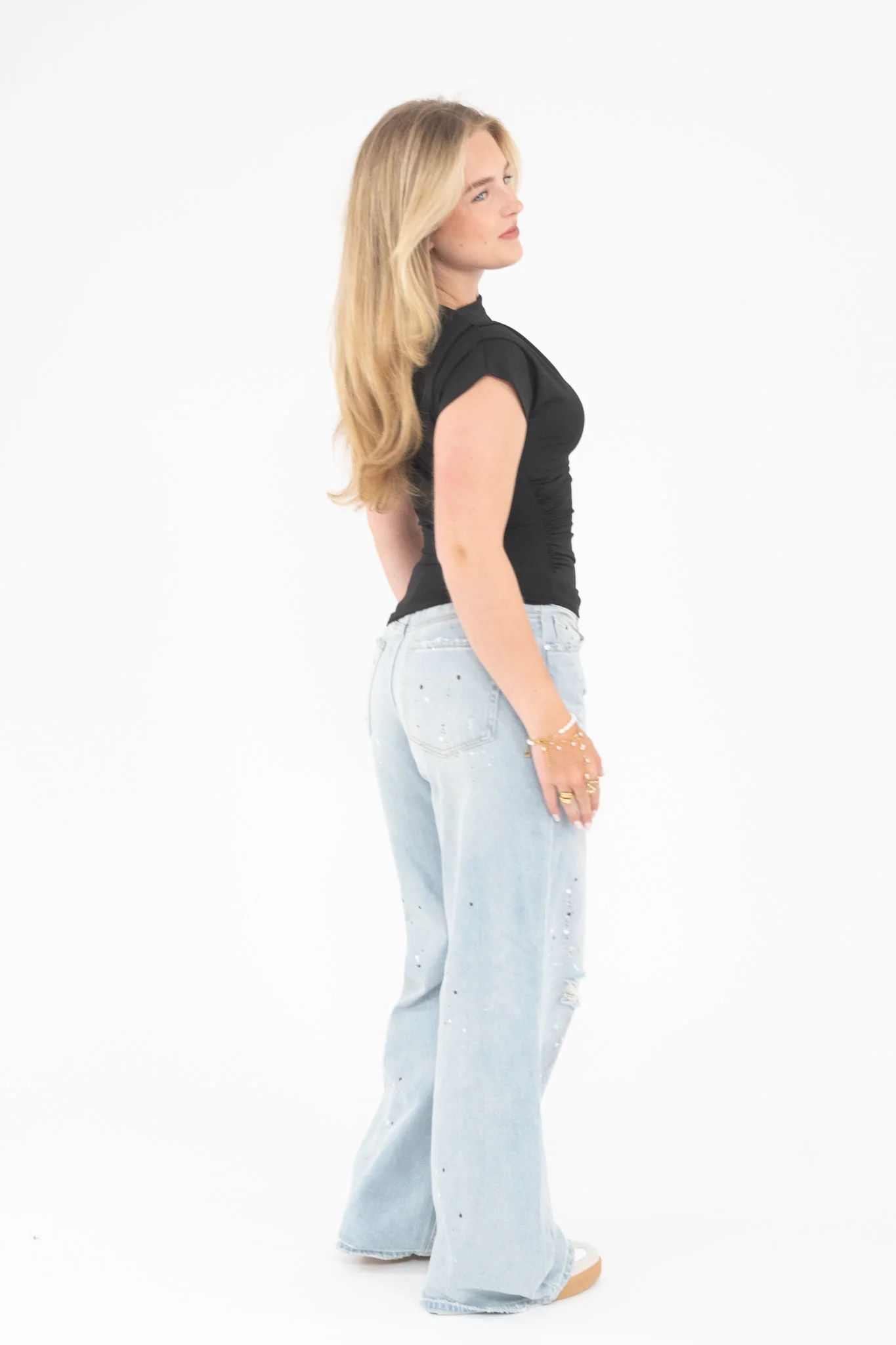 Fitted Ruched Top - Image 3