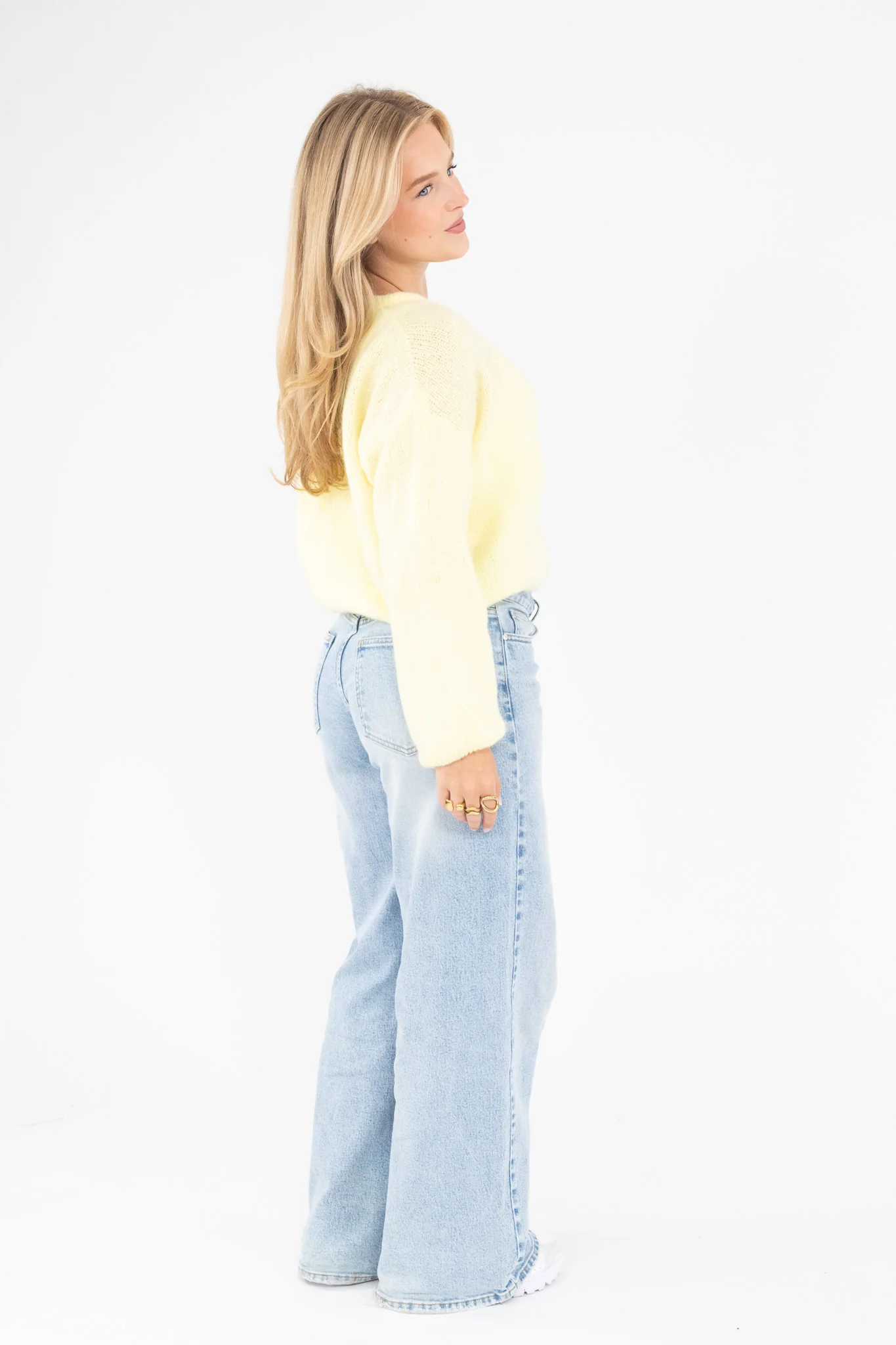 Fluffy Knit Cardigan - Image 11